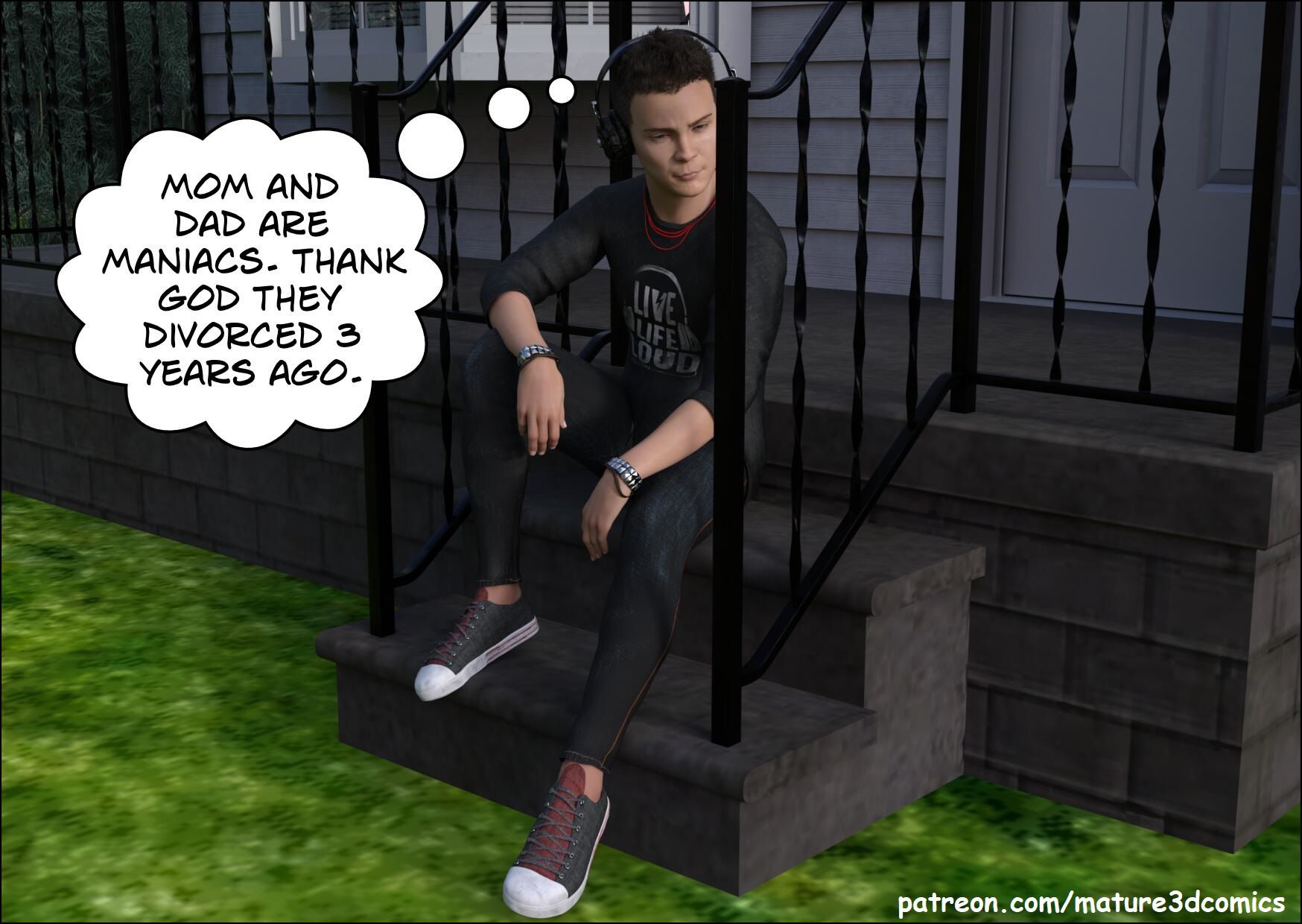 The Gamble [Mature3DComics] - Chapter 1 — Page 9