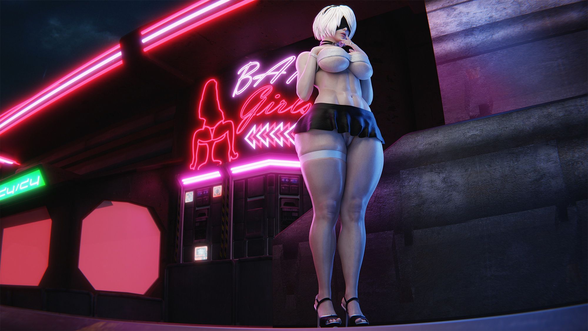 2B (Nier Automata) [PervertMuffinMajima] - Chapter 1 — Page 18