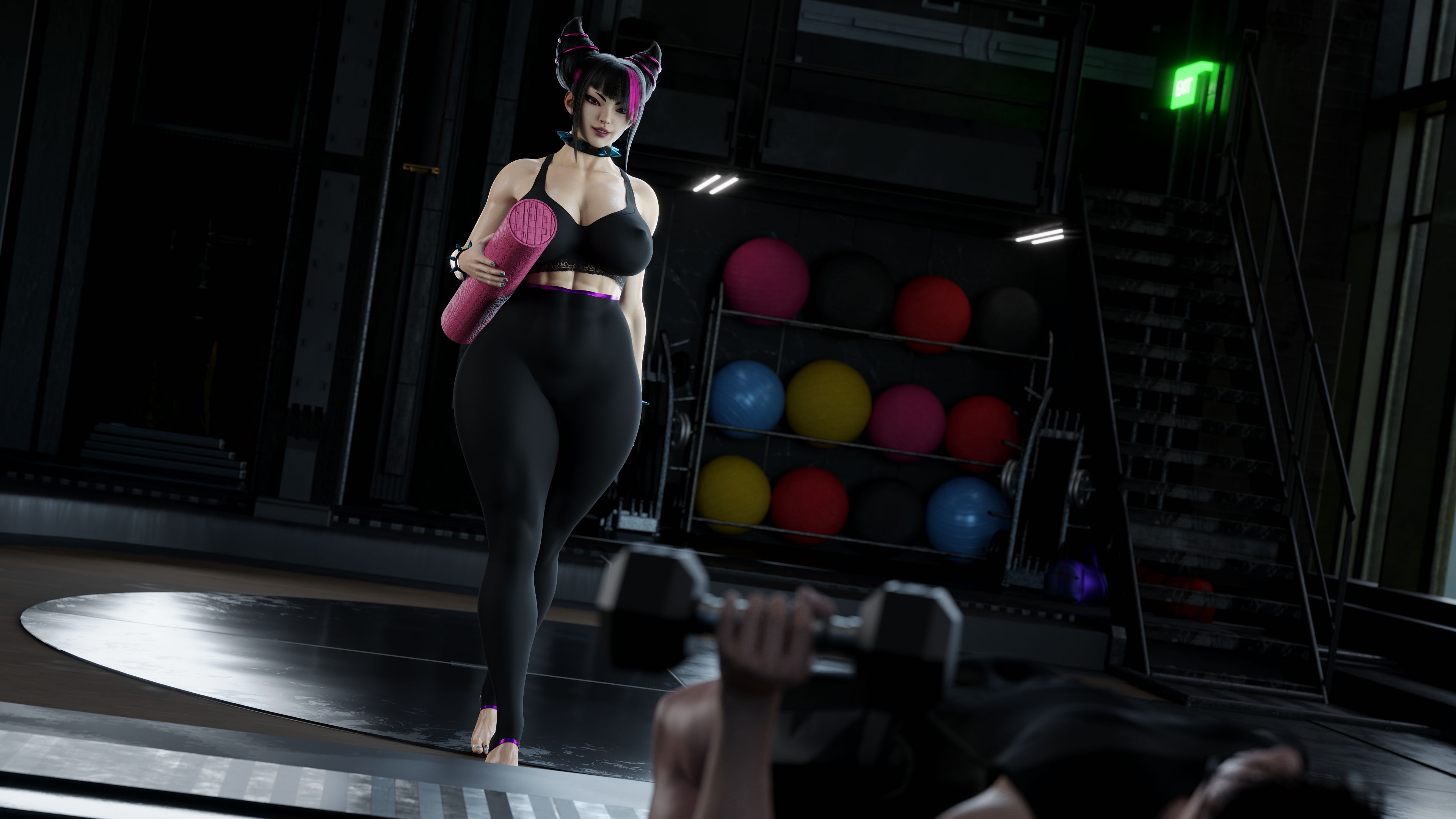 Juri Han (Street Fighter) [PervertMuffinMajima] - Chapter 1 — Page 7