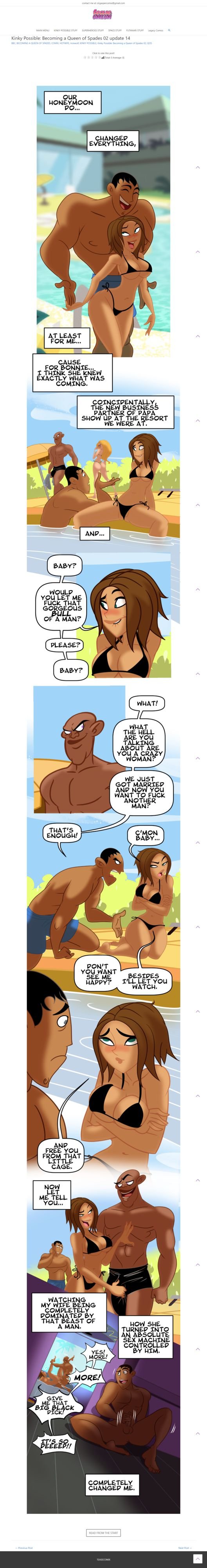 Kinky Possible – Becoming A Queen Of Spades (Kim Possible) [Tease Comix] - Chapter 2 — Page 14