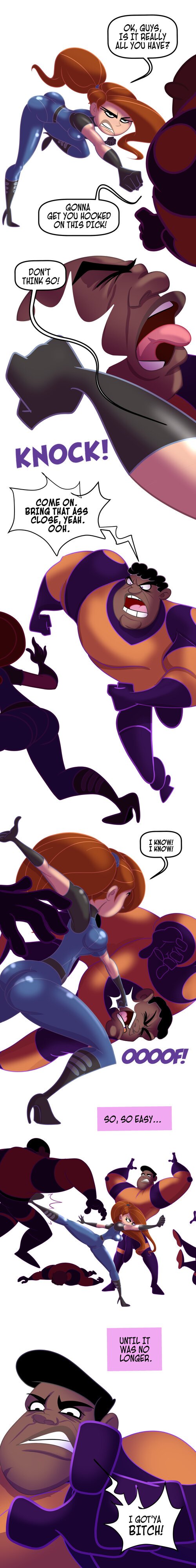 Kinky Possible – Becoming A Queen Of Spades (Kim Possible) [Tease Comix] - Chapter 1 — Page 17