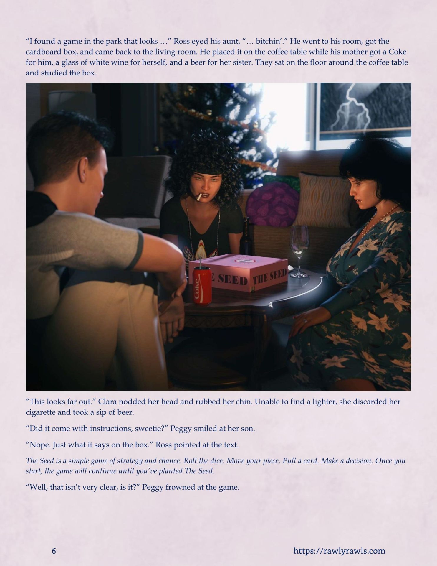 Will You Accept The Seed [Redoxa , RawlyRawls] - Chapter 1 — Page 6