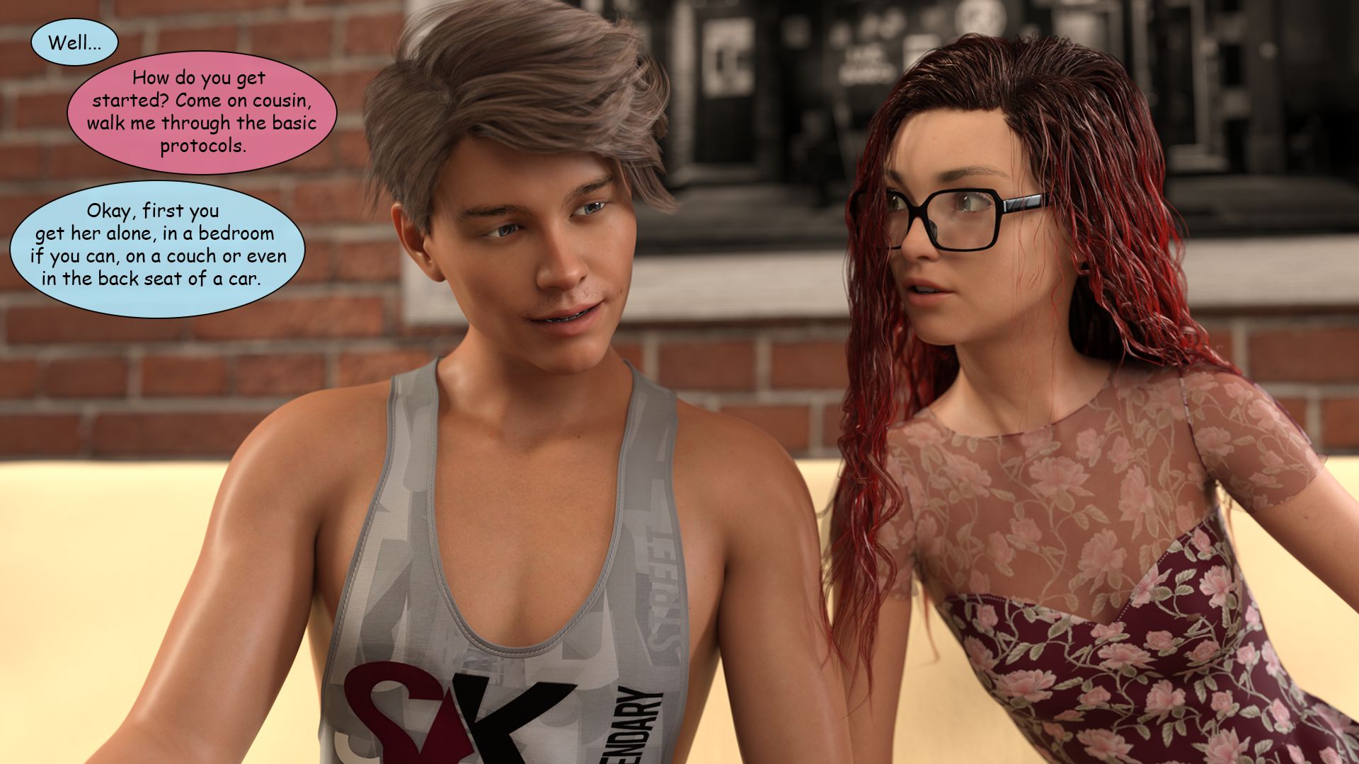 The Legacy and Naughty Cousins [Kizaru3D] - Chapter 1 — Page 32