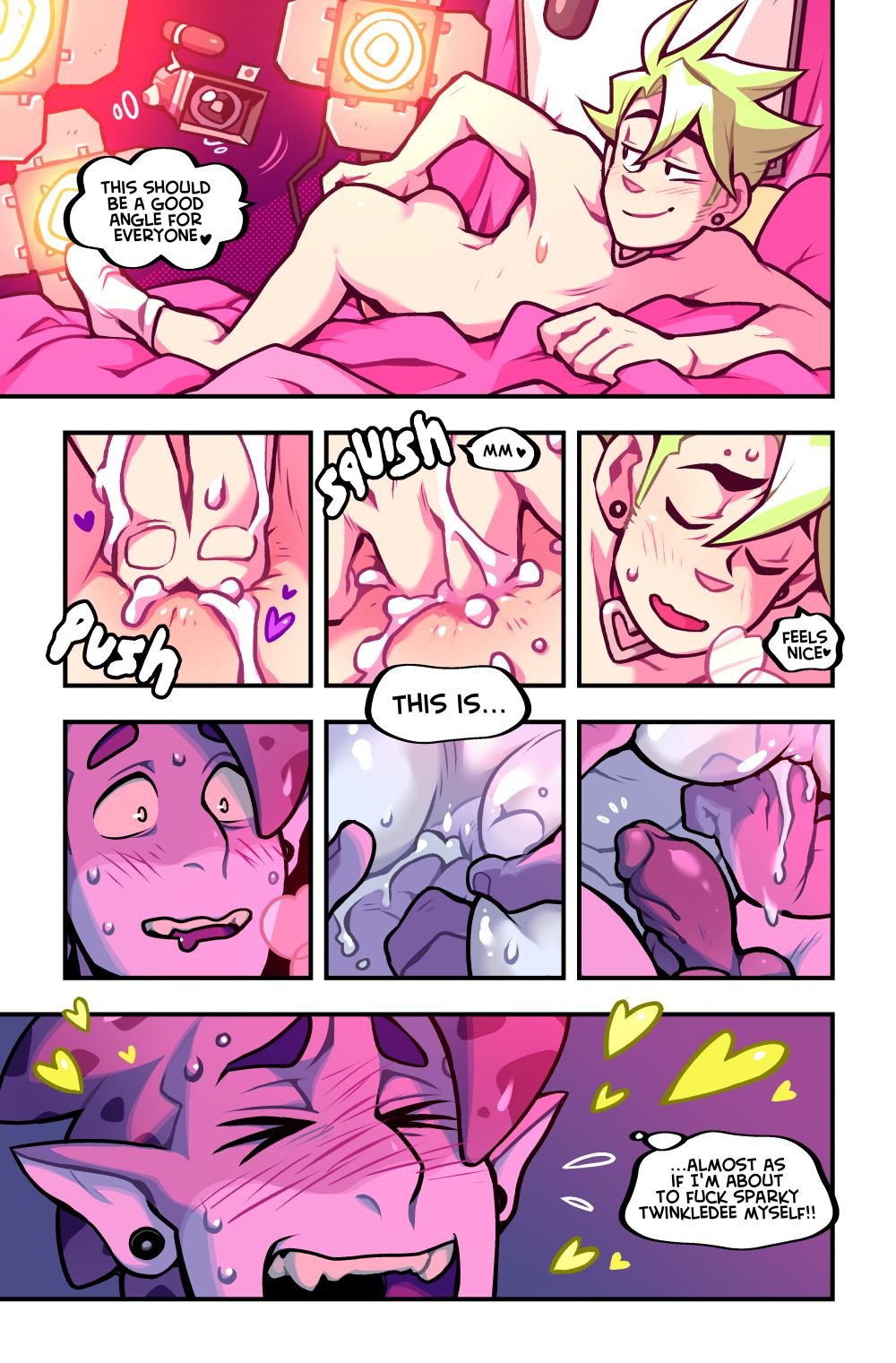 Sparky’s Magical Cam Show [Betobetolove , SlipShine] - Chapter 1 — Page 7