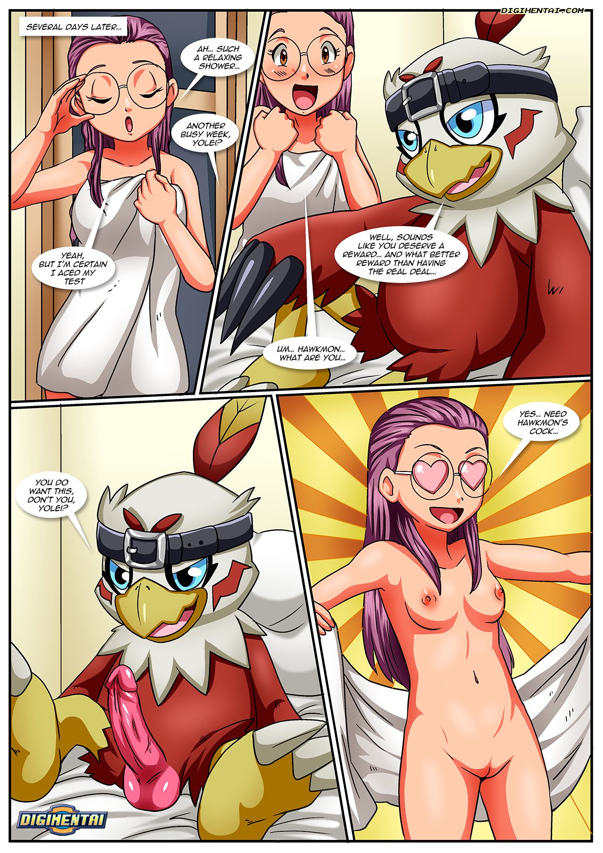 Digimon Rules (Digimon) [PalComix] - Chapter 4 — Page 13