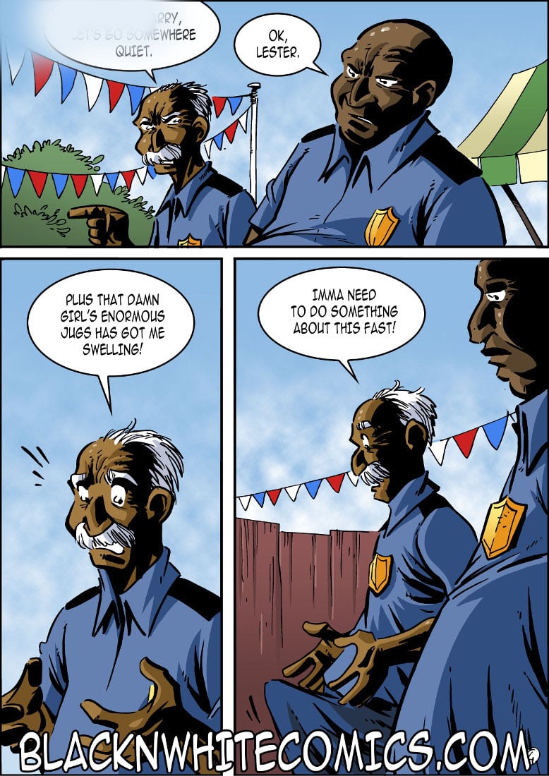 Campus Police [BlackNWhiteComics] - Chapter 2 — Page 5