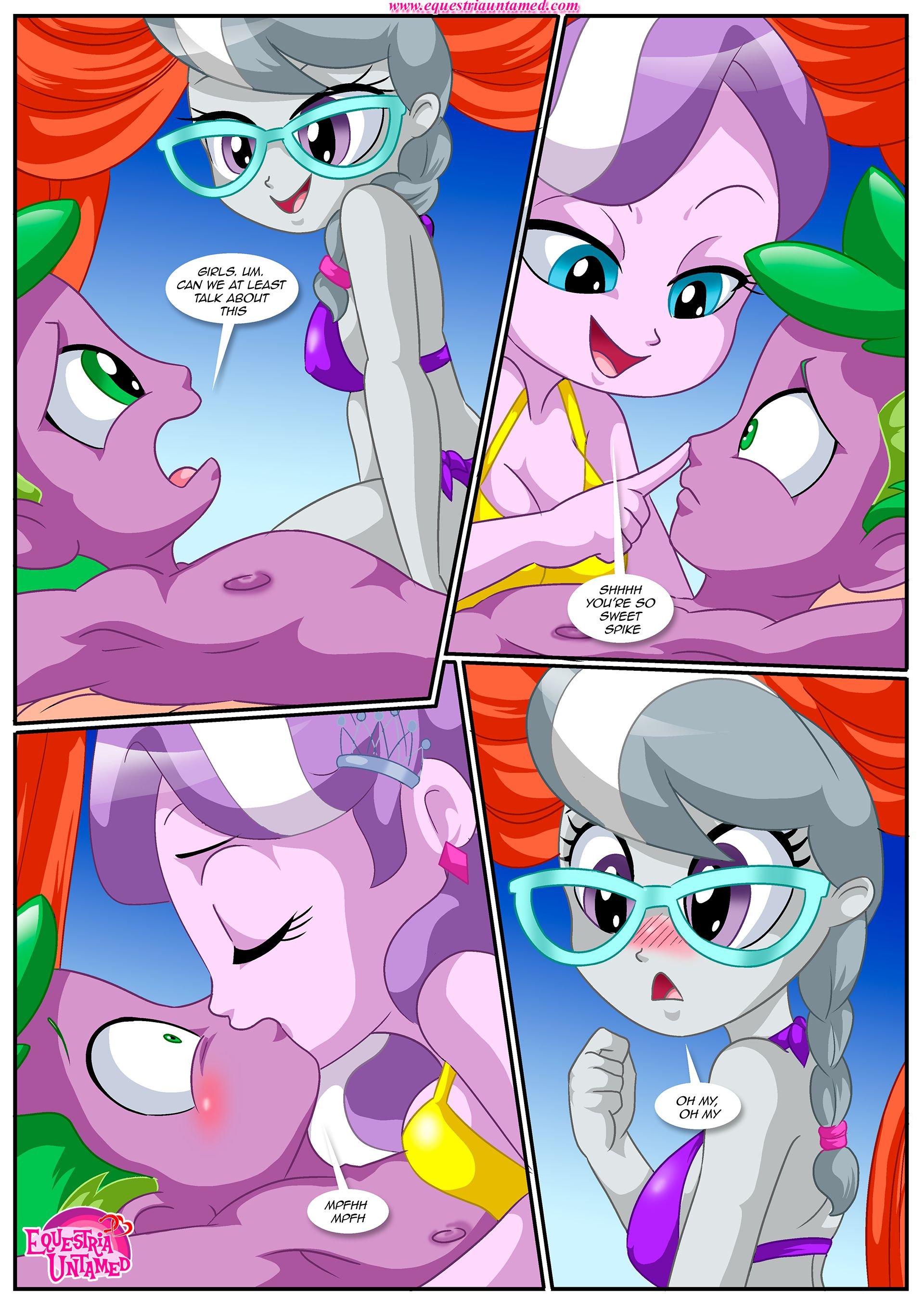 Purple Love Slave (My Little Pony: Friendship Is Magic) [Palcomix] - Chapter 1 — Page 7