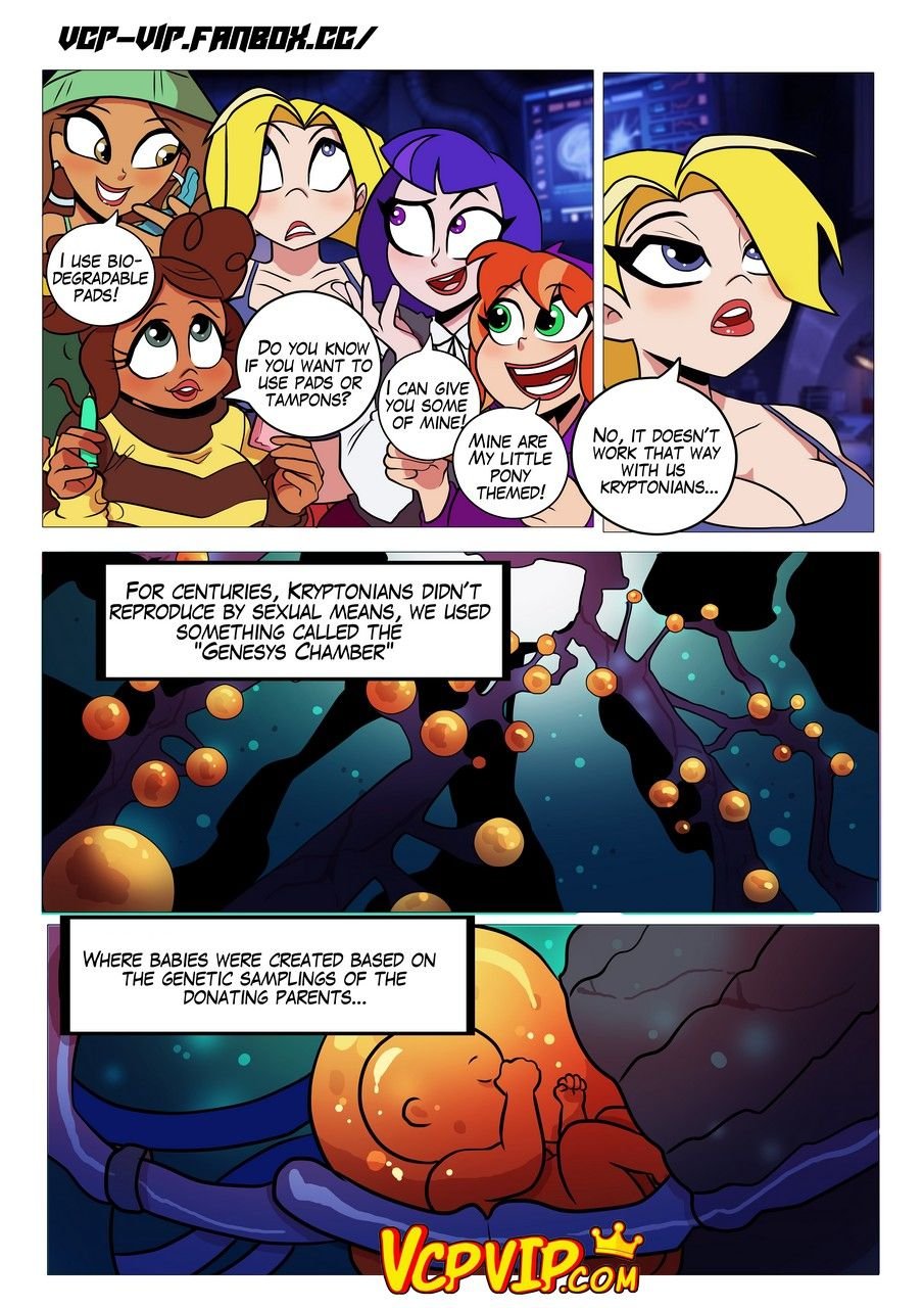 Supergirl In Heat (Justice League) [Gansoman] - Chapter 1 — Page 5