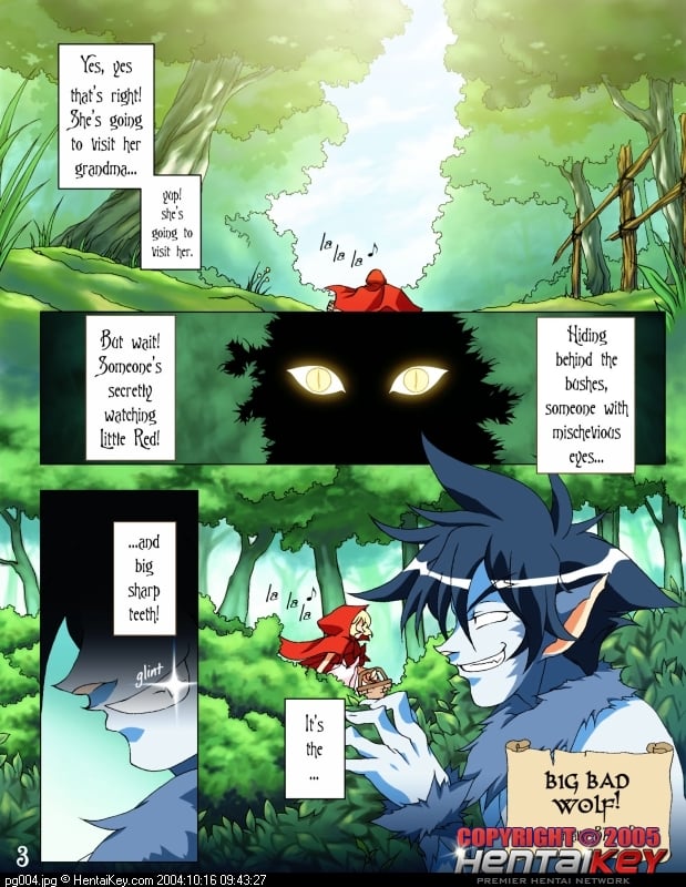 Little Red RibbonHood (Red Riding Hood) [HentaiKey] - Chapter 1 — Page 4