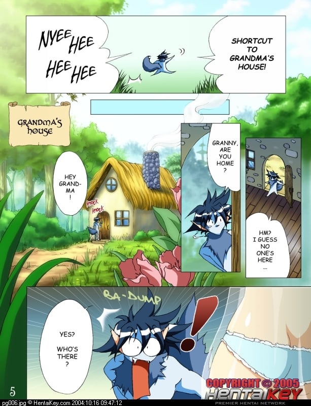 Little Red RibbonHood (Red Riding Hood) [HentaiKey] - Chapter 1 — Page 6