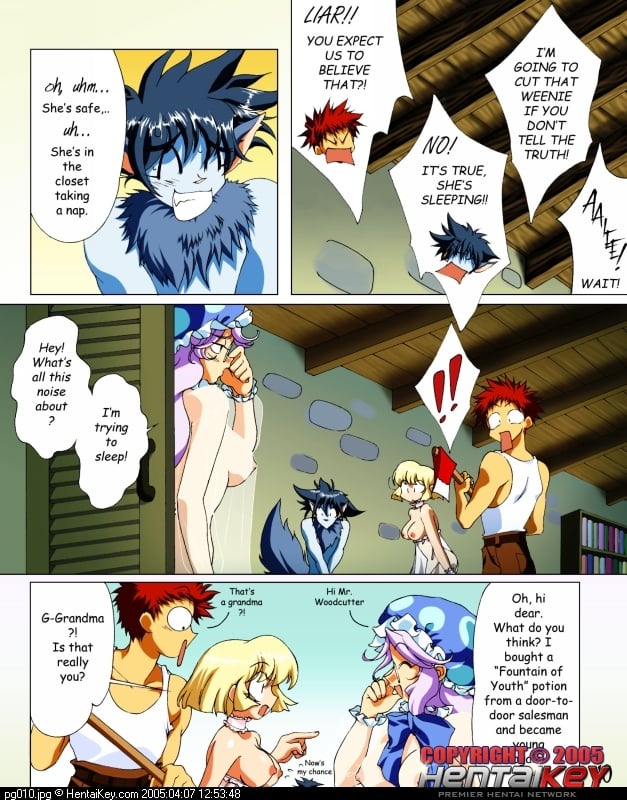 Little Red RibbonHood (Red Riding Hood) [HentaiKey] - Chapter 2 — Page 11
