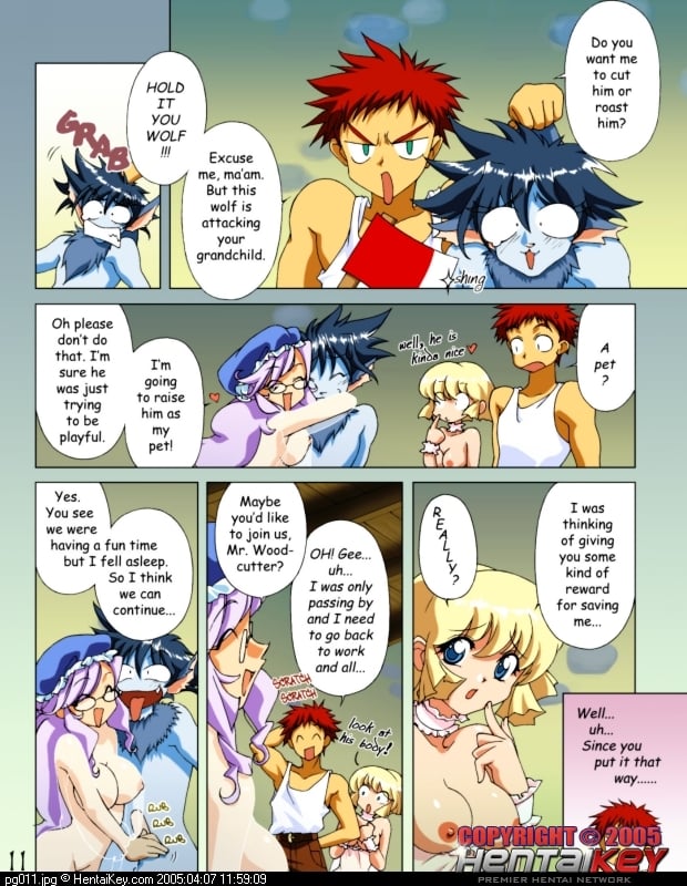 Little Red RibbonHood (Red Riding Hood) [HentaiKey] - Chapter 2 — Page 12