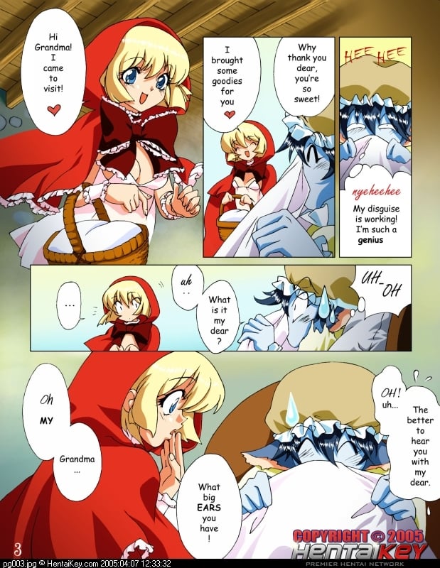 Little Red RibbonHood (Red Riding Hood) [HentaiKey] - Chapter 2 — Page 4