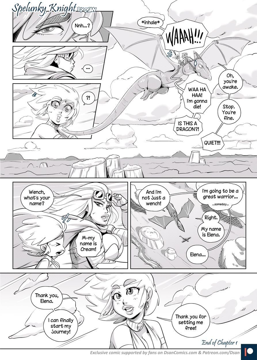 Spelunky Knight [Dsan] - Chapter 1 — Page 14