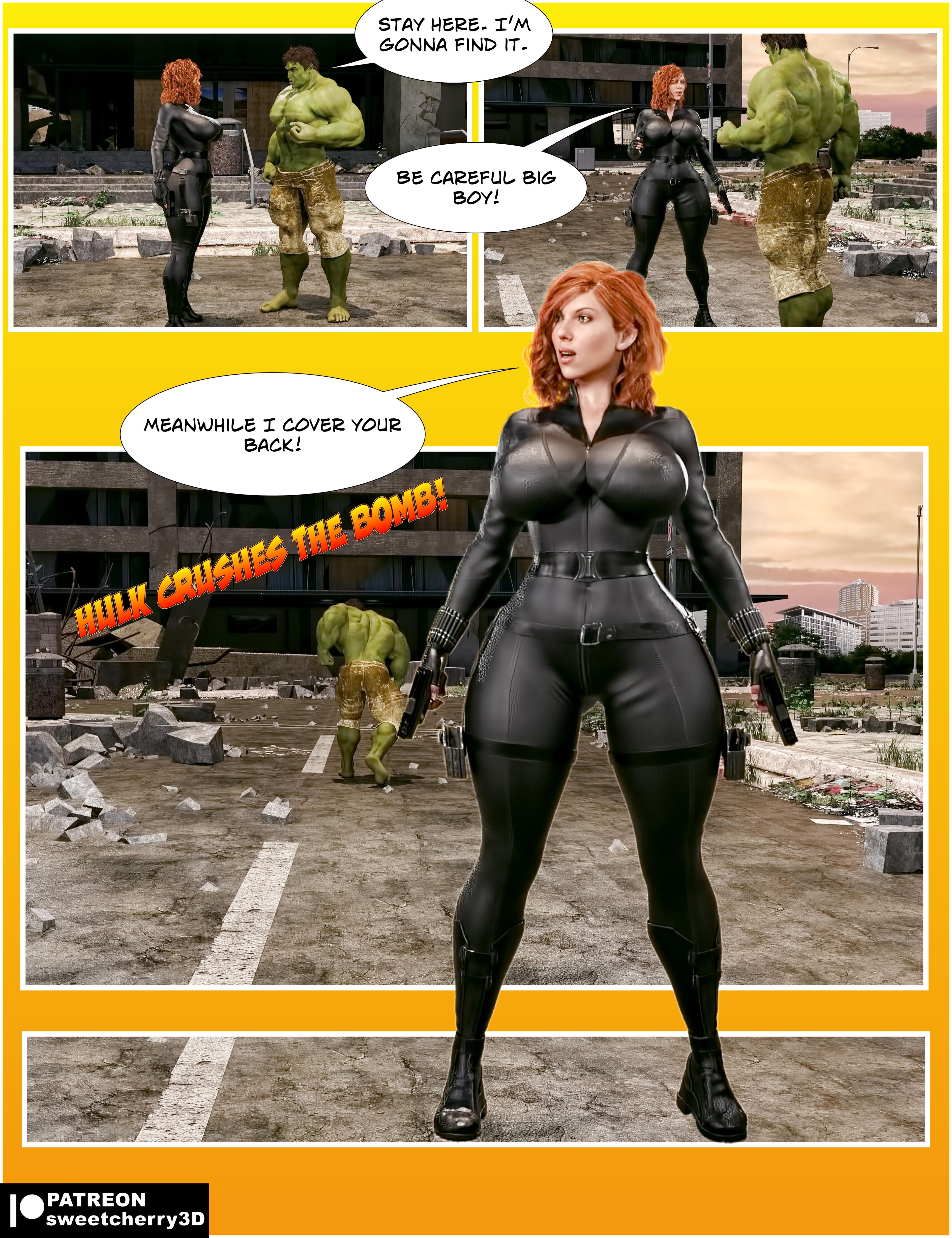 Black Widow (The Avengers) [MegaParodies] - Chapter 1 — Page 5