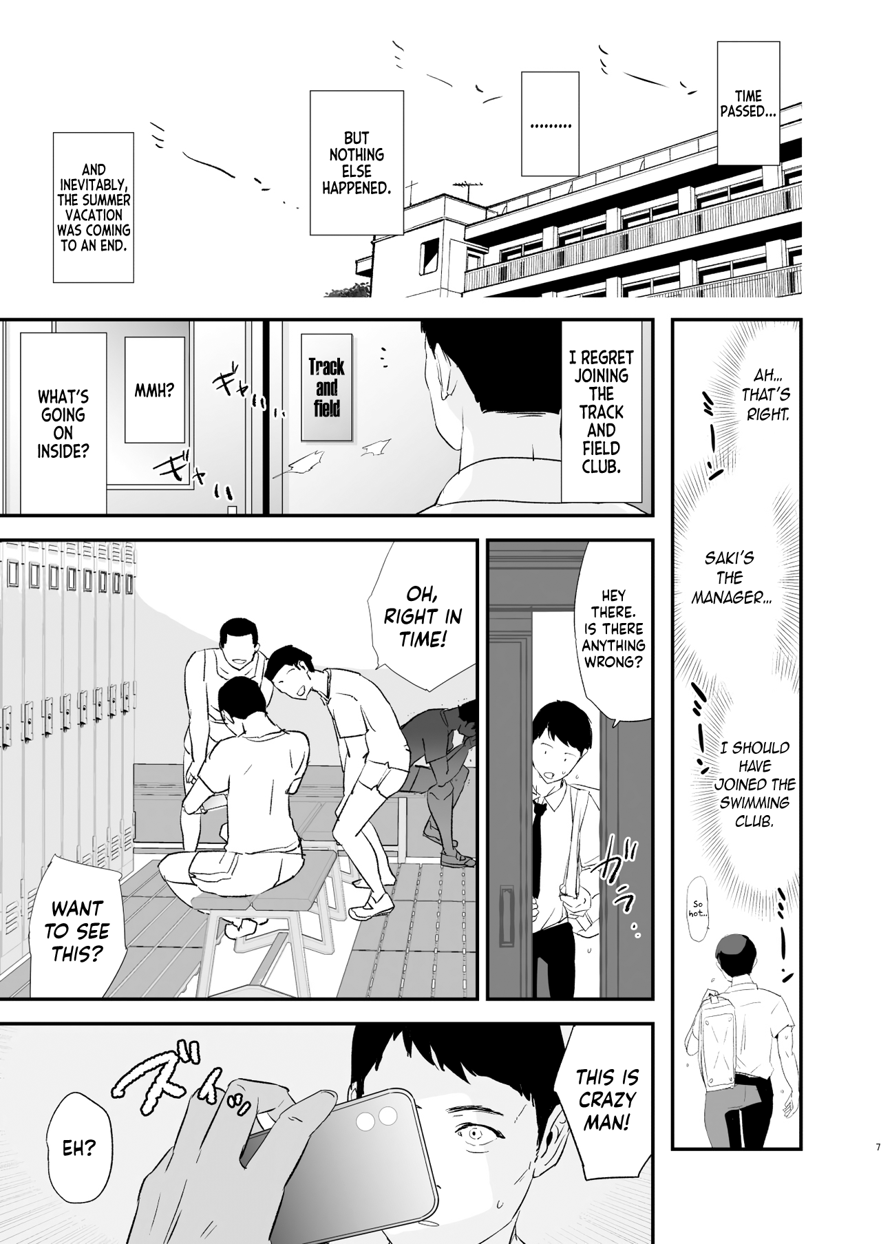 The Cock Sleeve Camp [Dokurosan] - Chapter 3 — Page 7