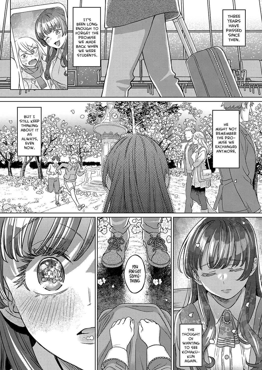Amber Town, The Season With Cherry Blossoms [Miyama] - Chapter 1 — Page 37