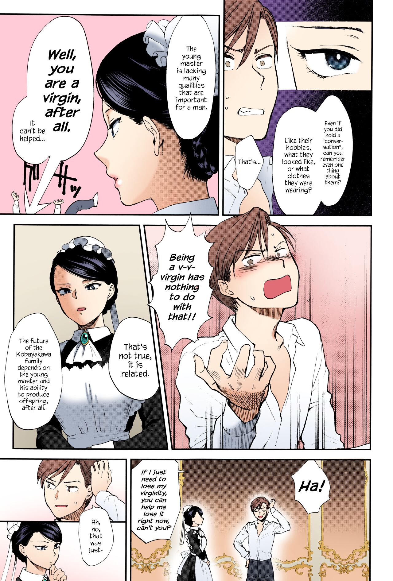 The Well “Maid” Instructor [Syoukaki] - Chapter 1 — Page 5
