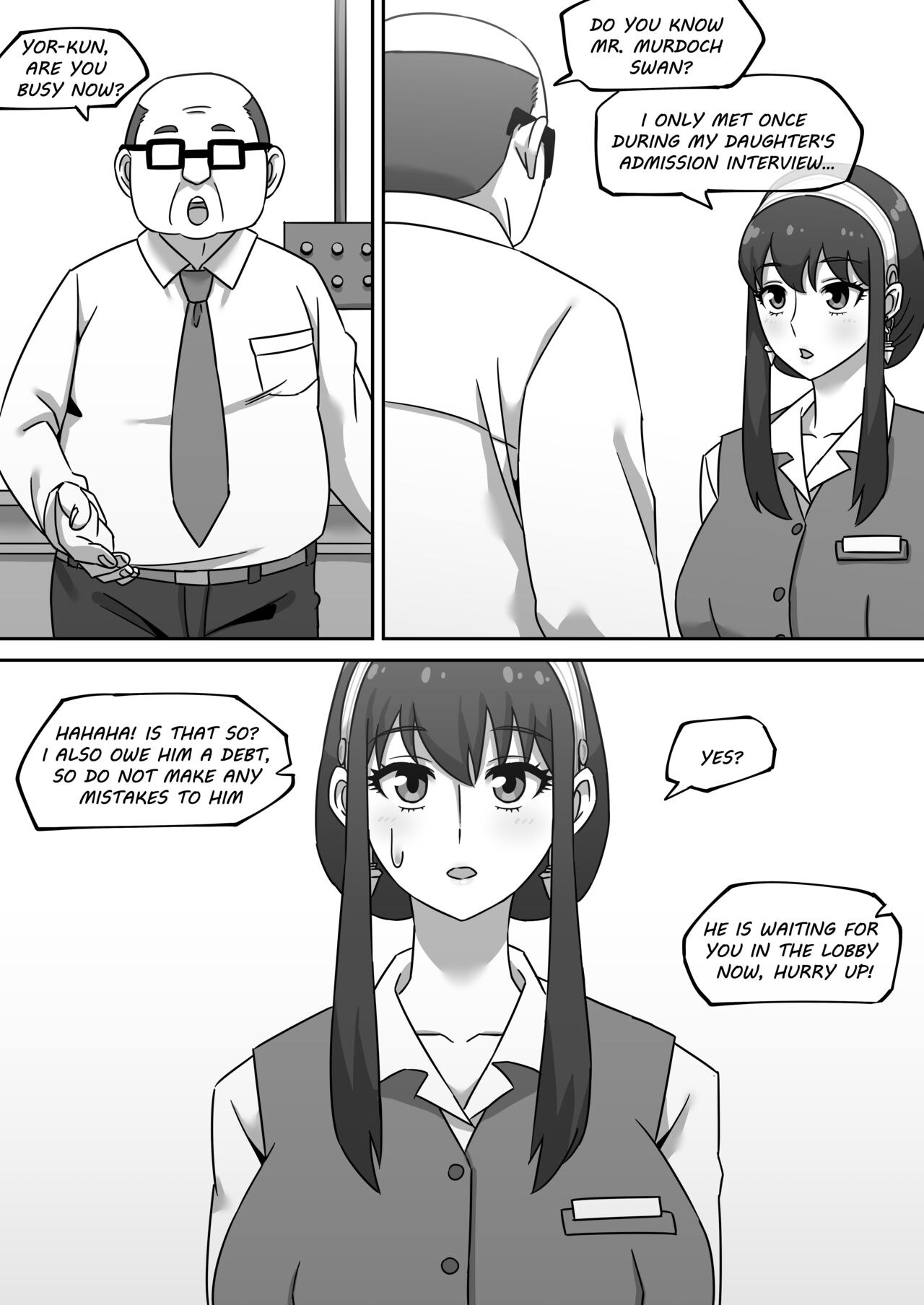 Gibo no Hisokana Kojin Mendan Yor Forger (SPY x FAMILY) [AKAIMELON] - Chapter 1 — Page 4