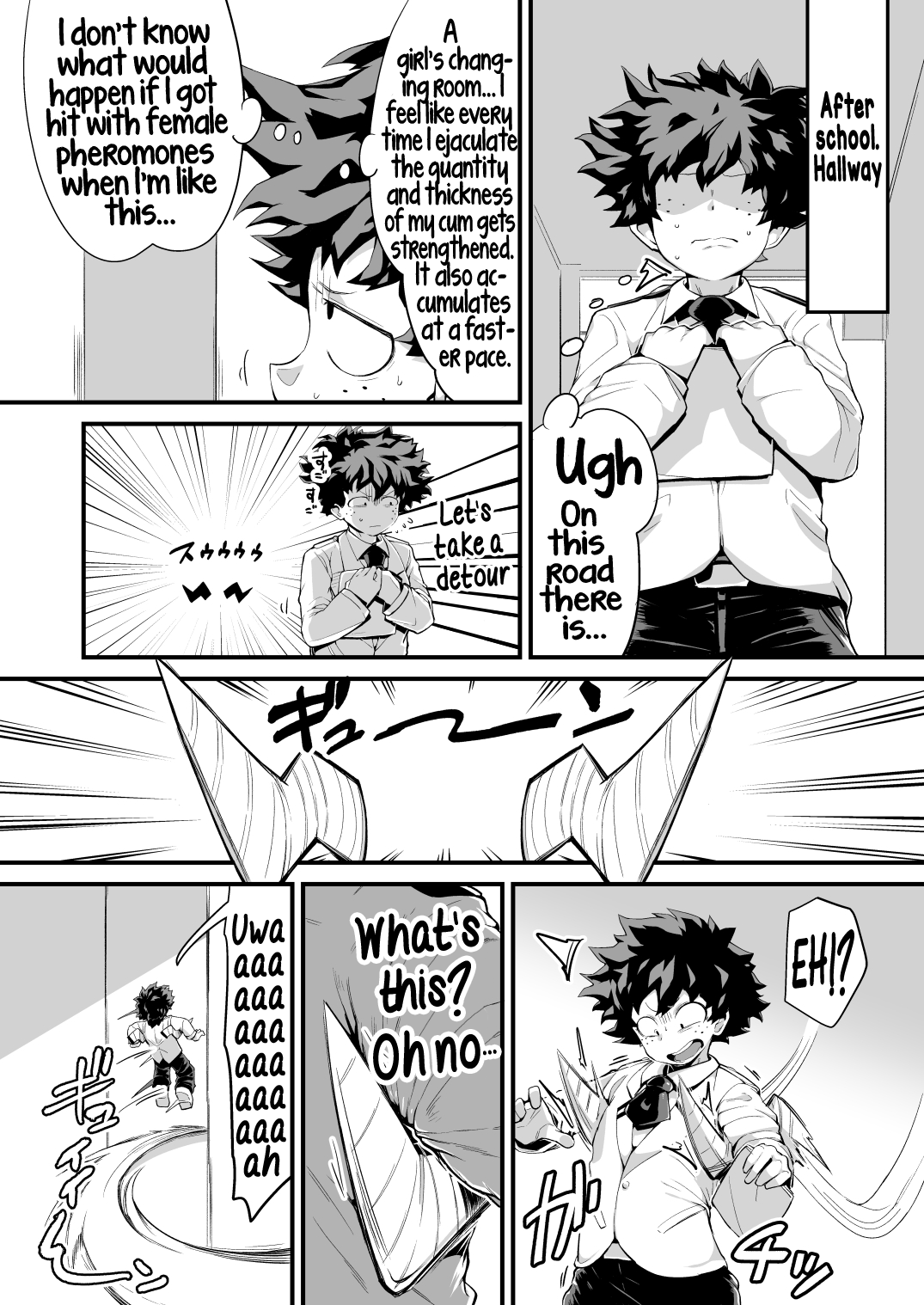 Boku to Nottori Villain Nakademia (Boku no Hero Academia) [Kon-Kit, R-One] - Chapter 4 — Page 25