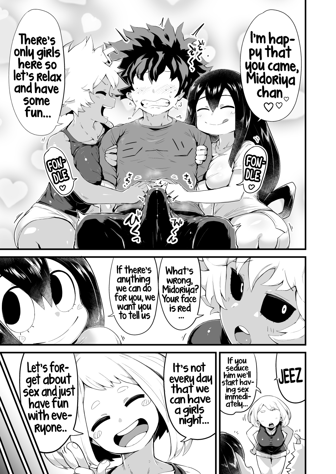 Boku to Nottori Villain Nakademia (Boku no Hero Academia) [Kon-Kit, R-One] - Chapter 4 — Page 4