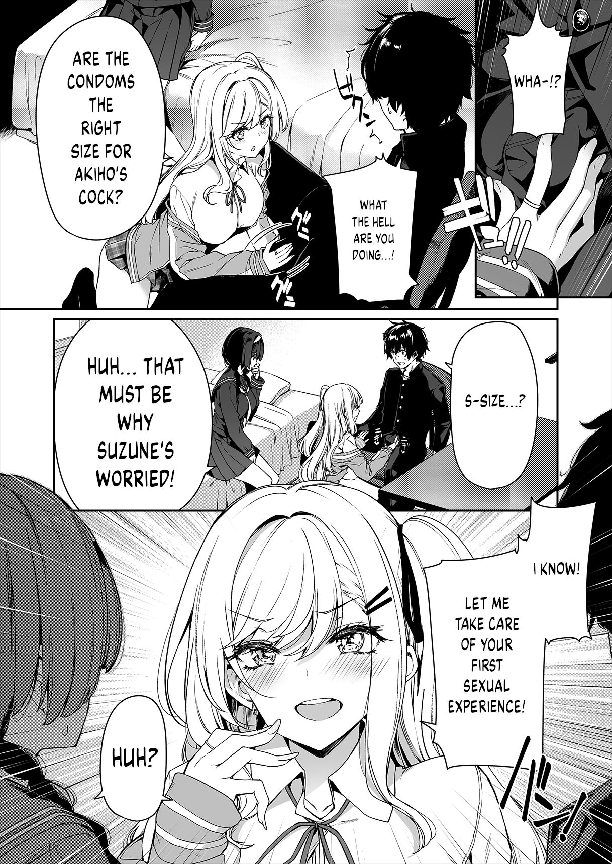A story about a Yin-Yang couple doing SEX training with Yang gals [Kazakura] - Chapter 1 — Page 11
