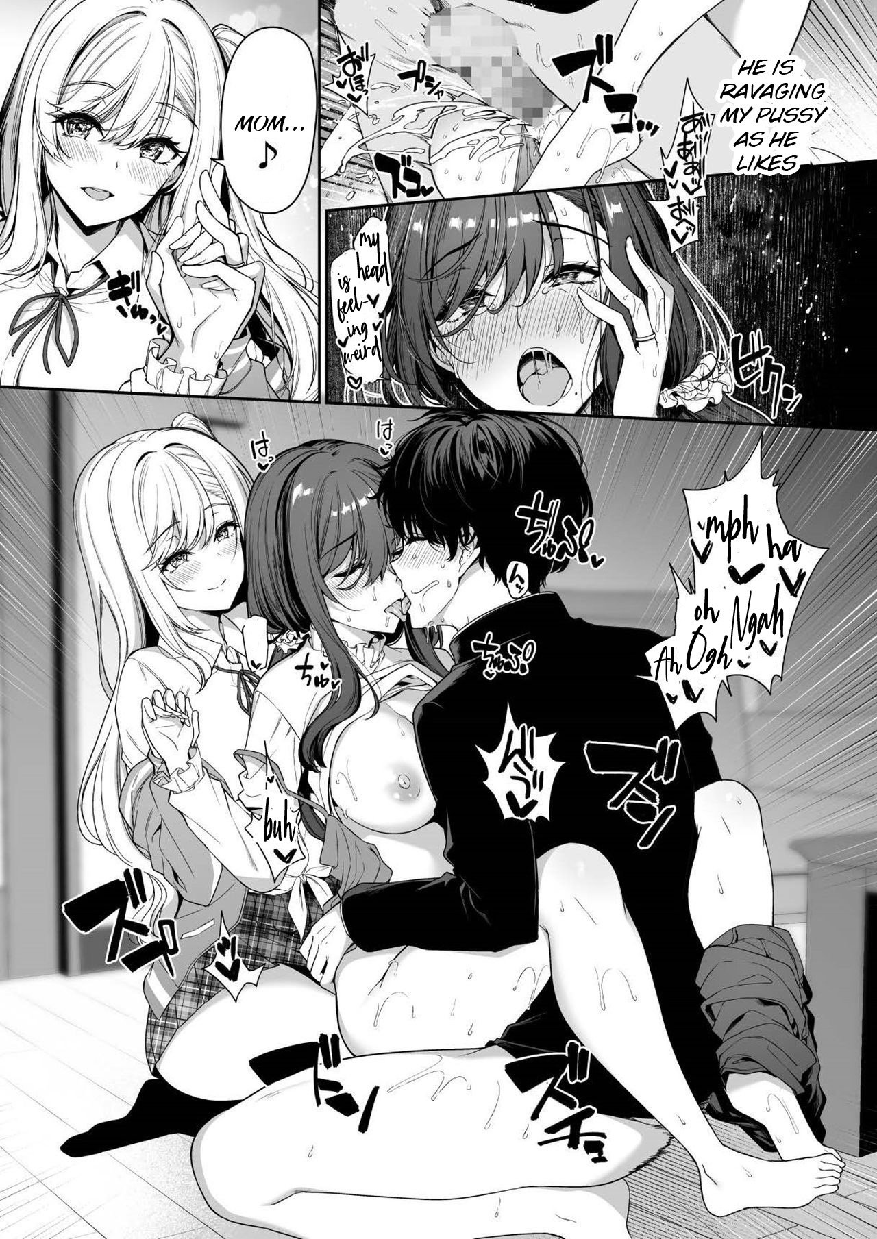 A story about a Yin-Yang couple doing SEX training with Yang gals [Kazakura] - Chapter 3 — Page 27