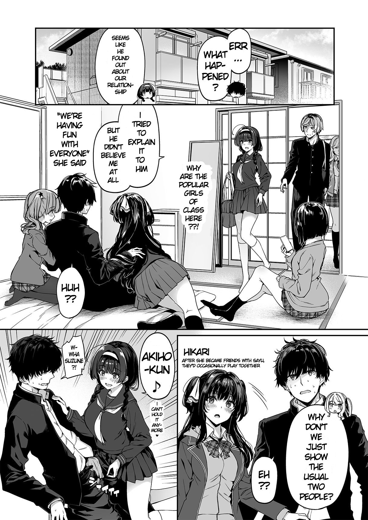 A story about a Yin-Yang couple doing SEX training with Yang gals [Kazakura] - Chapter 2 — Page 20