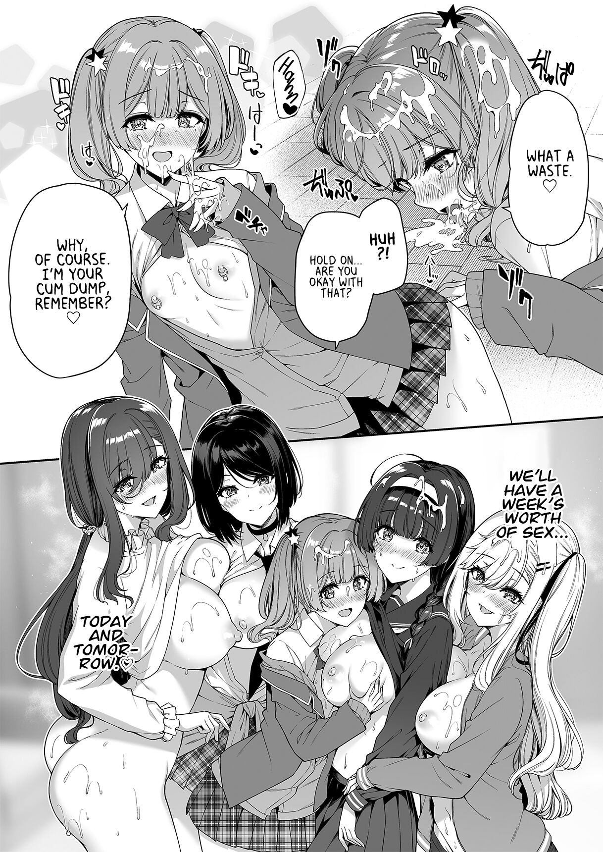A story about a Yin-Yang couple doing SEX training with Yang gals [Kazakura] - Chapter 4 — Page 44
