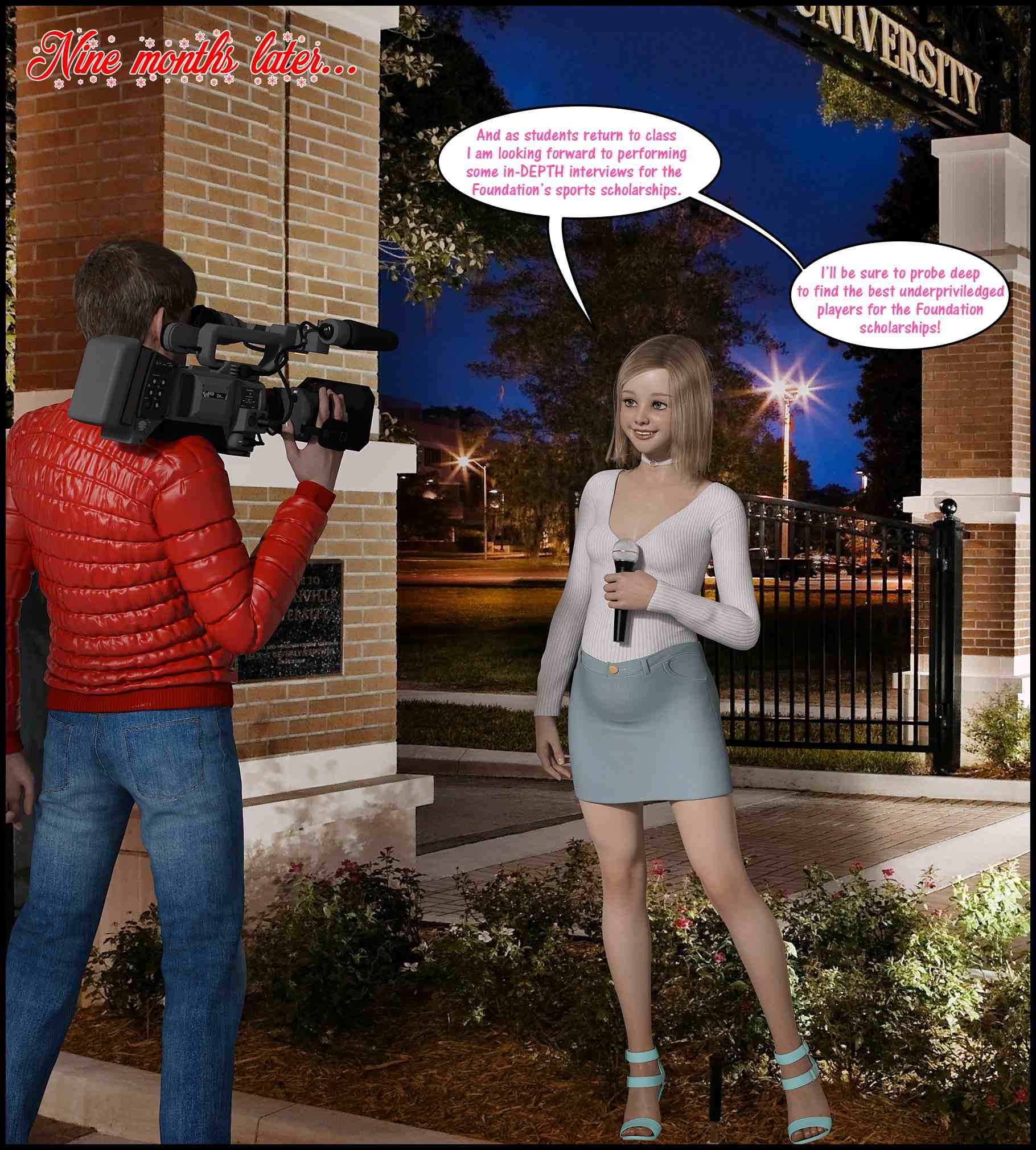 Violet’s Very Merry Christmas [DarkLord] - Chapter 1 — Page 31