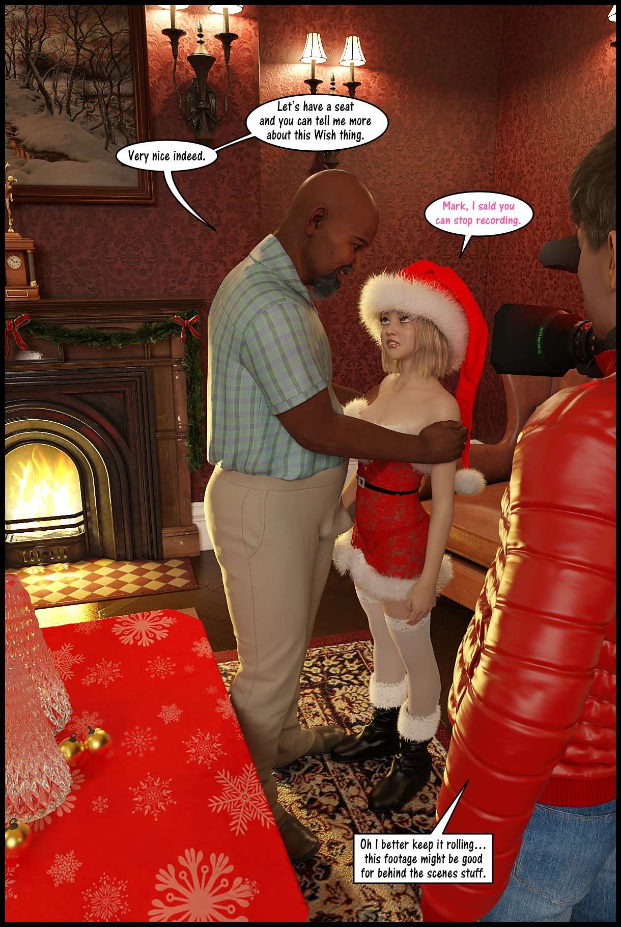 Violet’s Very Merry Christmas [DarkLord] - Chapter 1 — Page 4