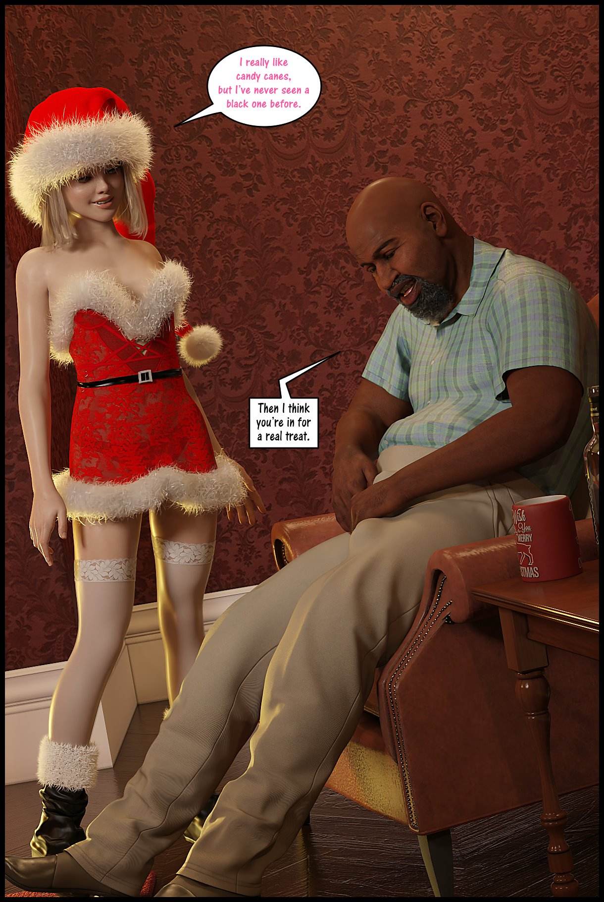 Violet’s Very Merry Christmas [DarkLord] - Chapter 1 — Page 9