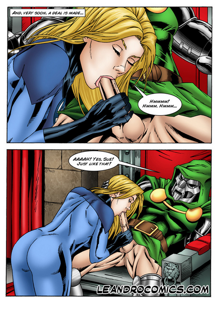 Only Invisible Woman can save the Fantastic Foursome from Dr. Doom! (Fantastic Four) [Leandro Comics] - Chapter 1 — Page 6