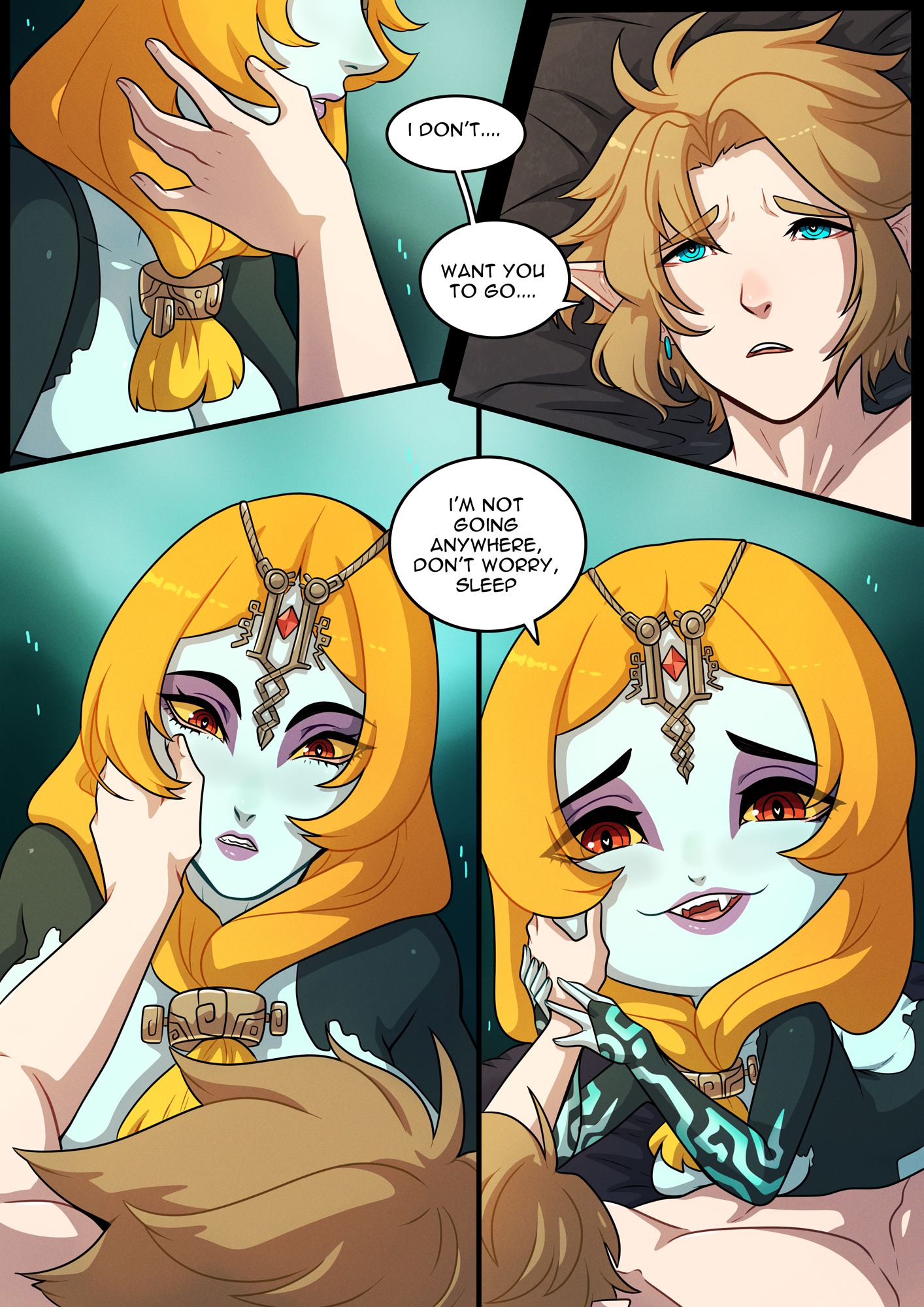 Umbral Bliss (The Legend of Zelda) [Kinkymation] - Chapter 1 — Page 25