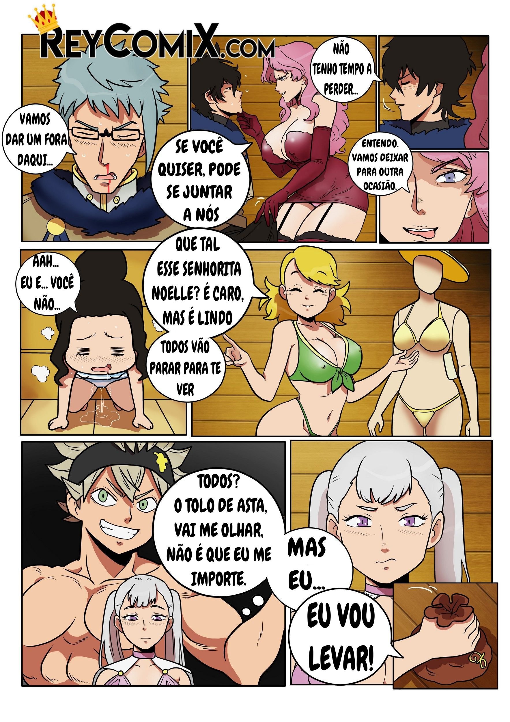 Black Clover [Gansoman] - Chapter 1 — Page 5