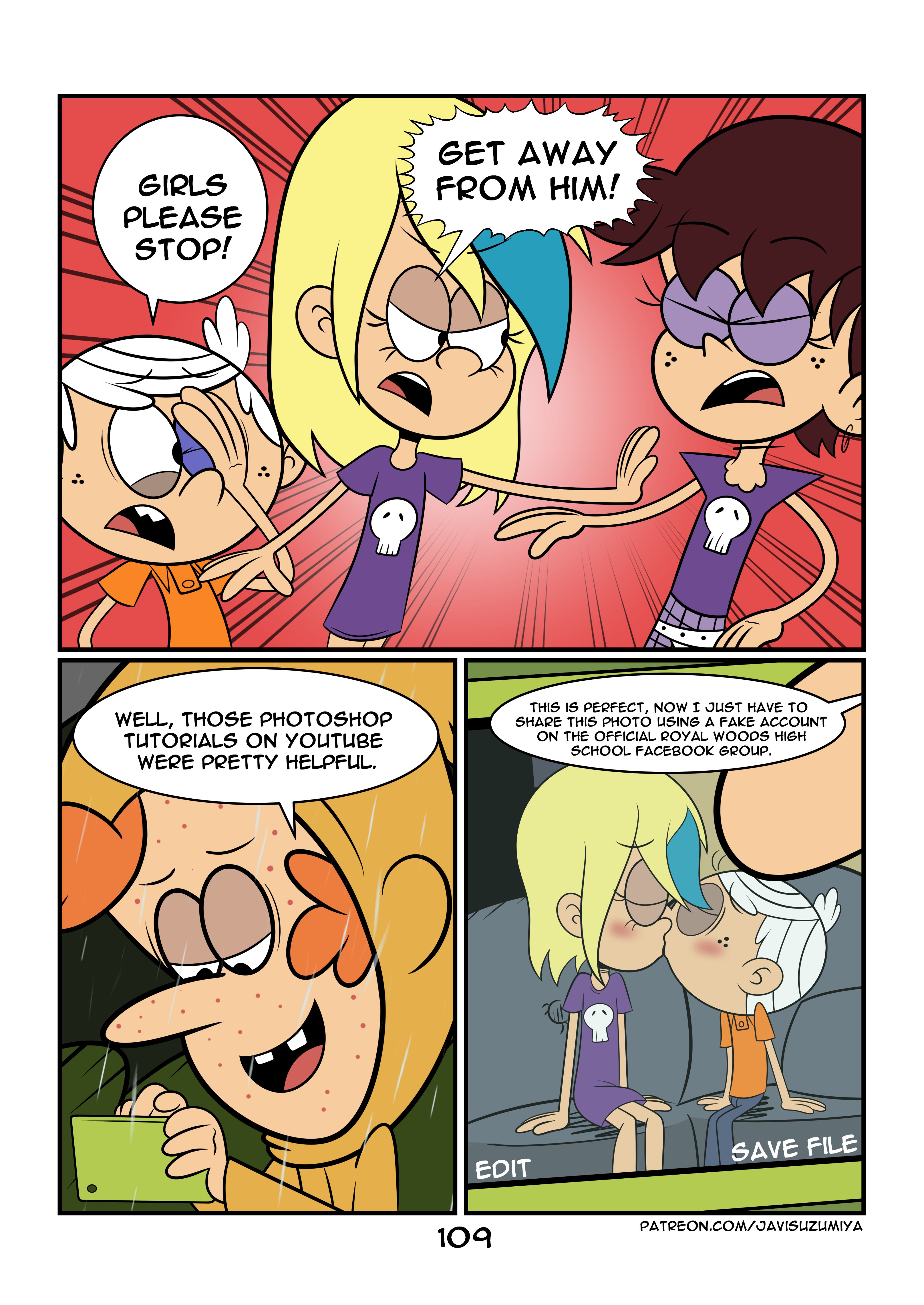 It’s (Not) Your Fault (The Loud House) [JaviSuzumiya] - Chapter 1 — Page 116