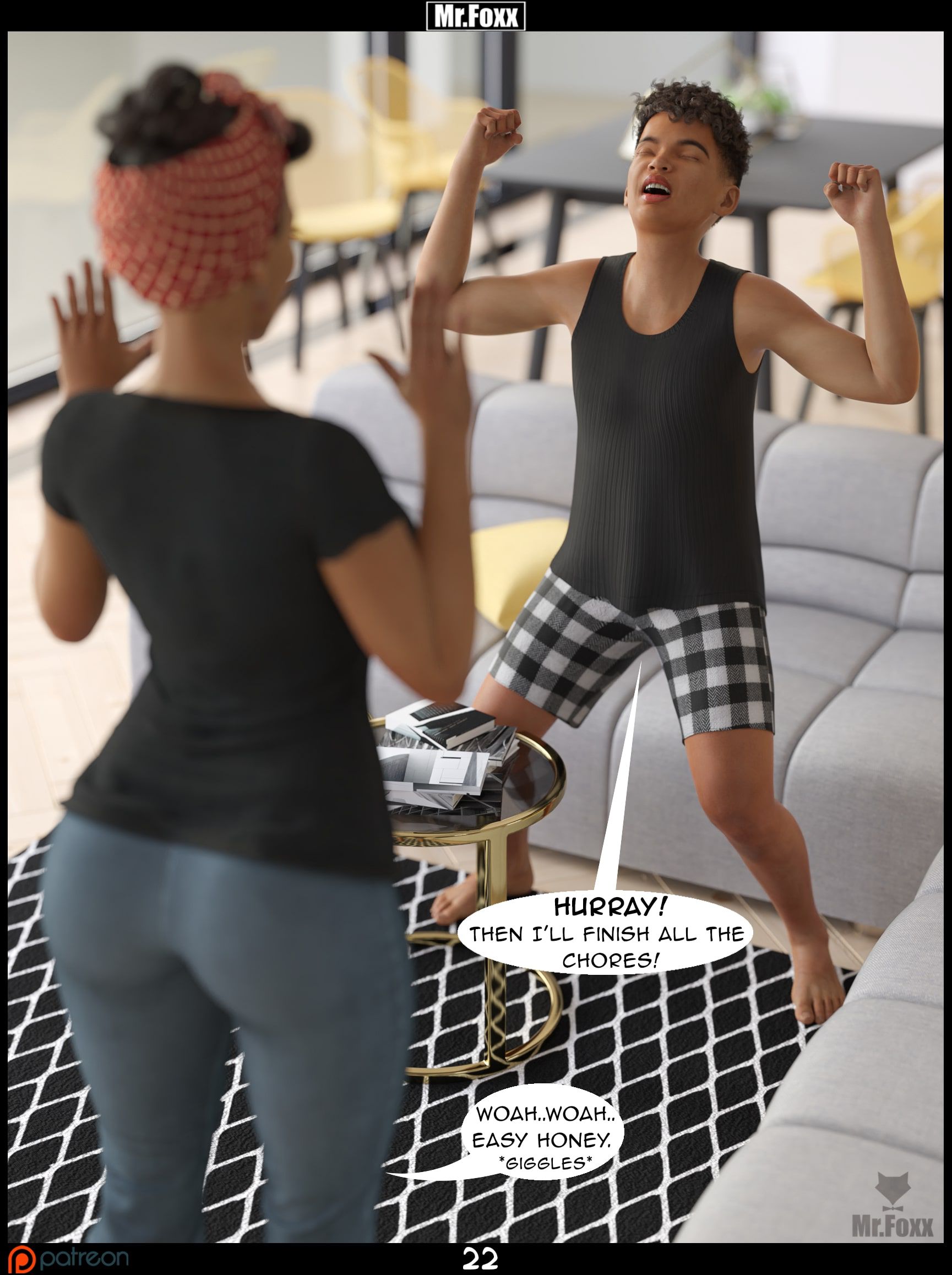 Chore Day [Mr.FOXX] - Chapter 1 — Page 23