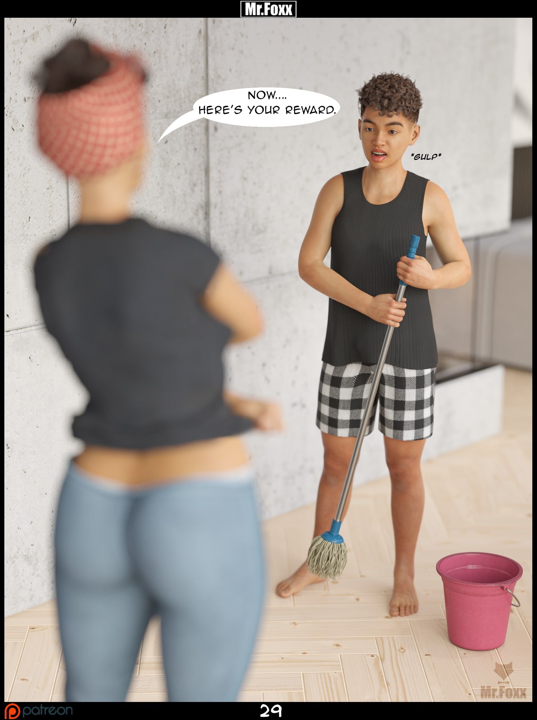 Chore Day [Mr.FOXX] - Chapter 1 — Page 30