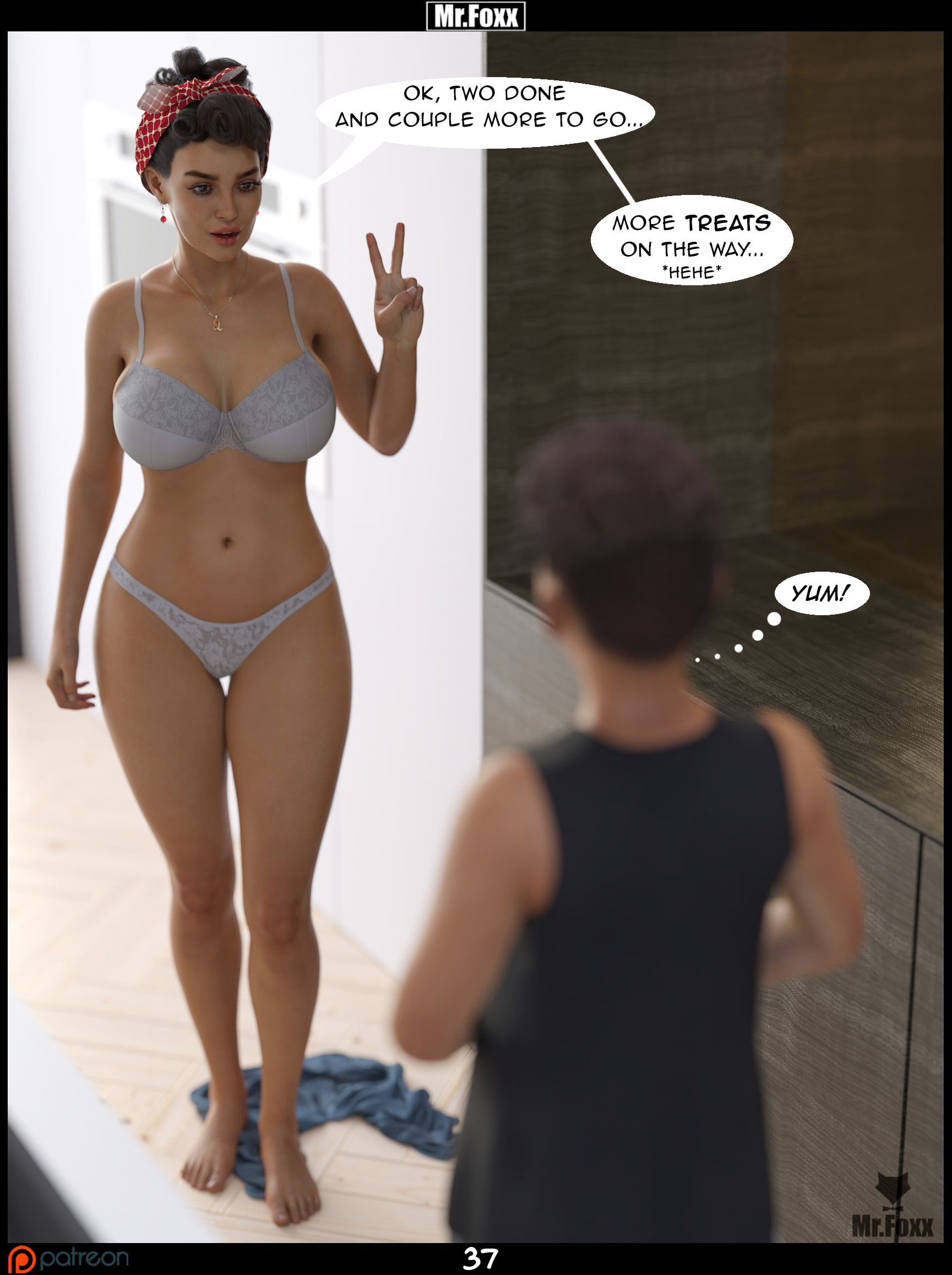 Chore Day [Mr.FOXX] - Chapter 1 — Page 38