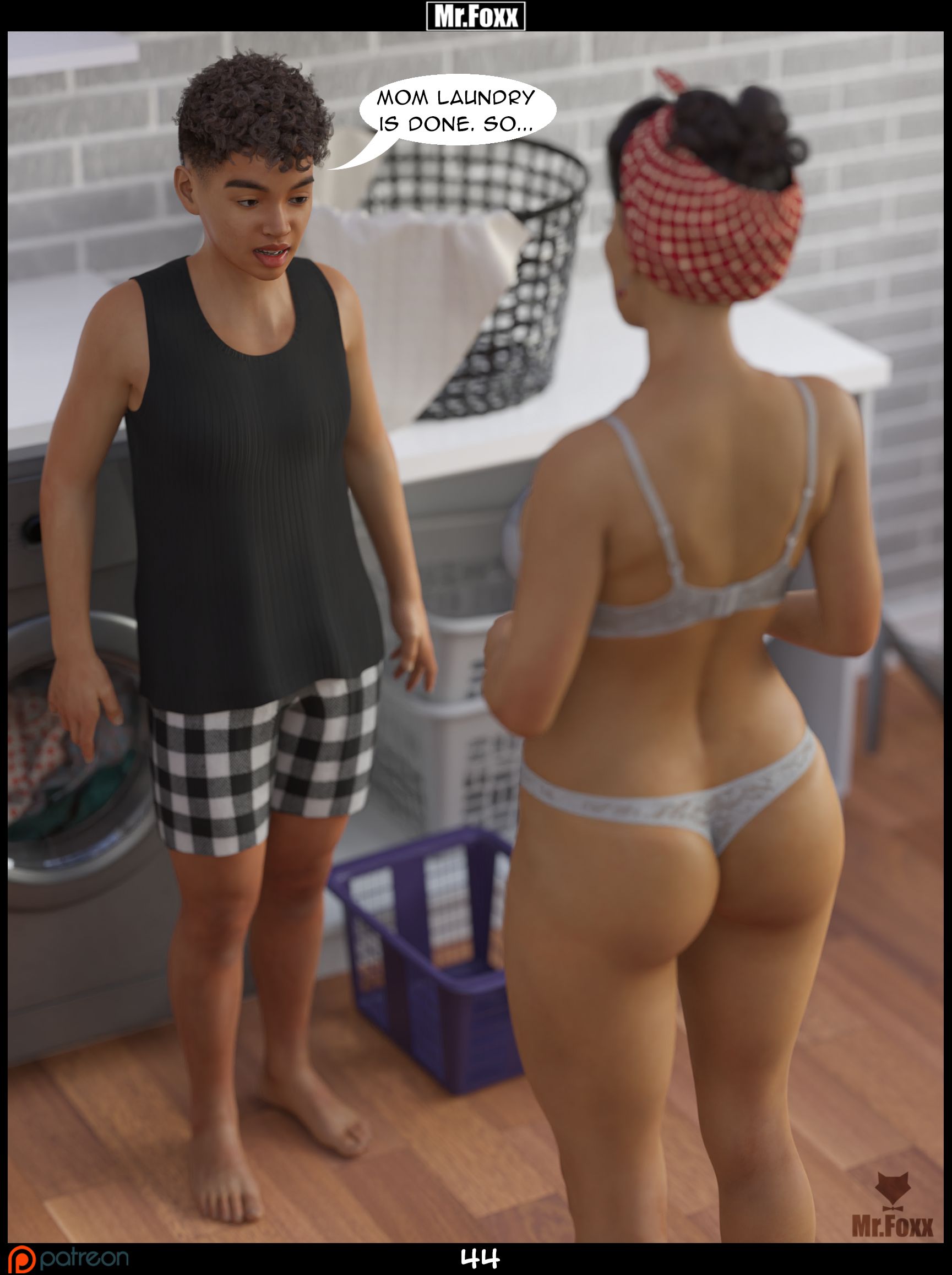Chore Day [Mr.FOXX] - Chapter 1 — Page 45