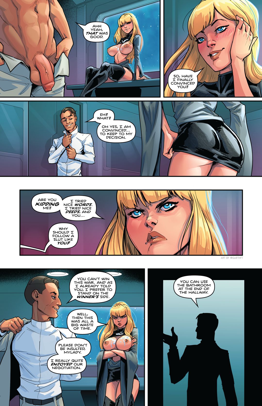 Sia’s Ways Of Diplomacy [Garth Graham | Temporal Wolf] - Chapter 1 — Page 5