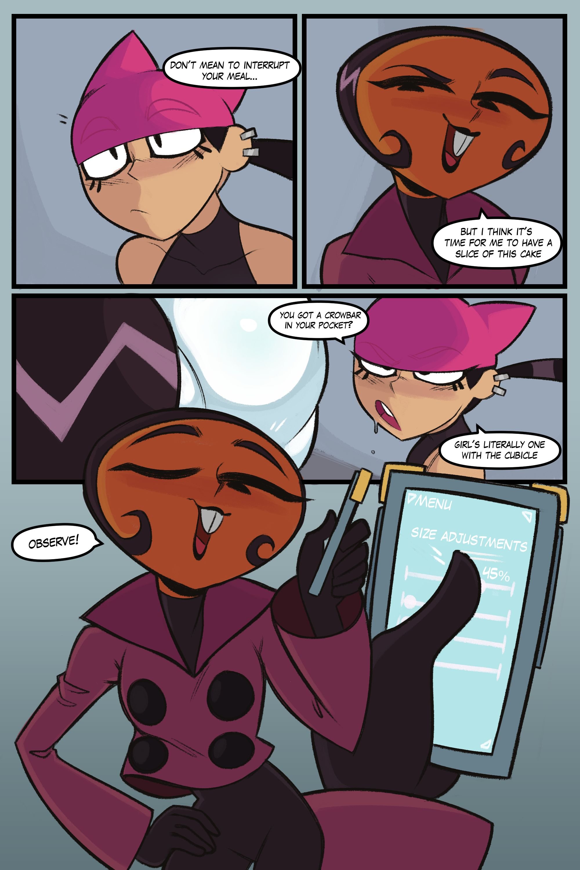 Hacked (My Life As A Teenage Robot) [Zetaskully] - Chapter 1 — Page 23