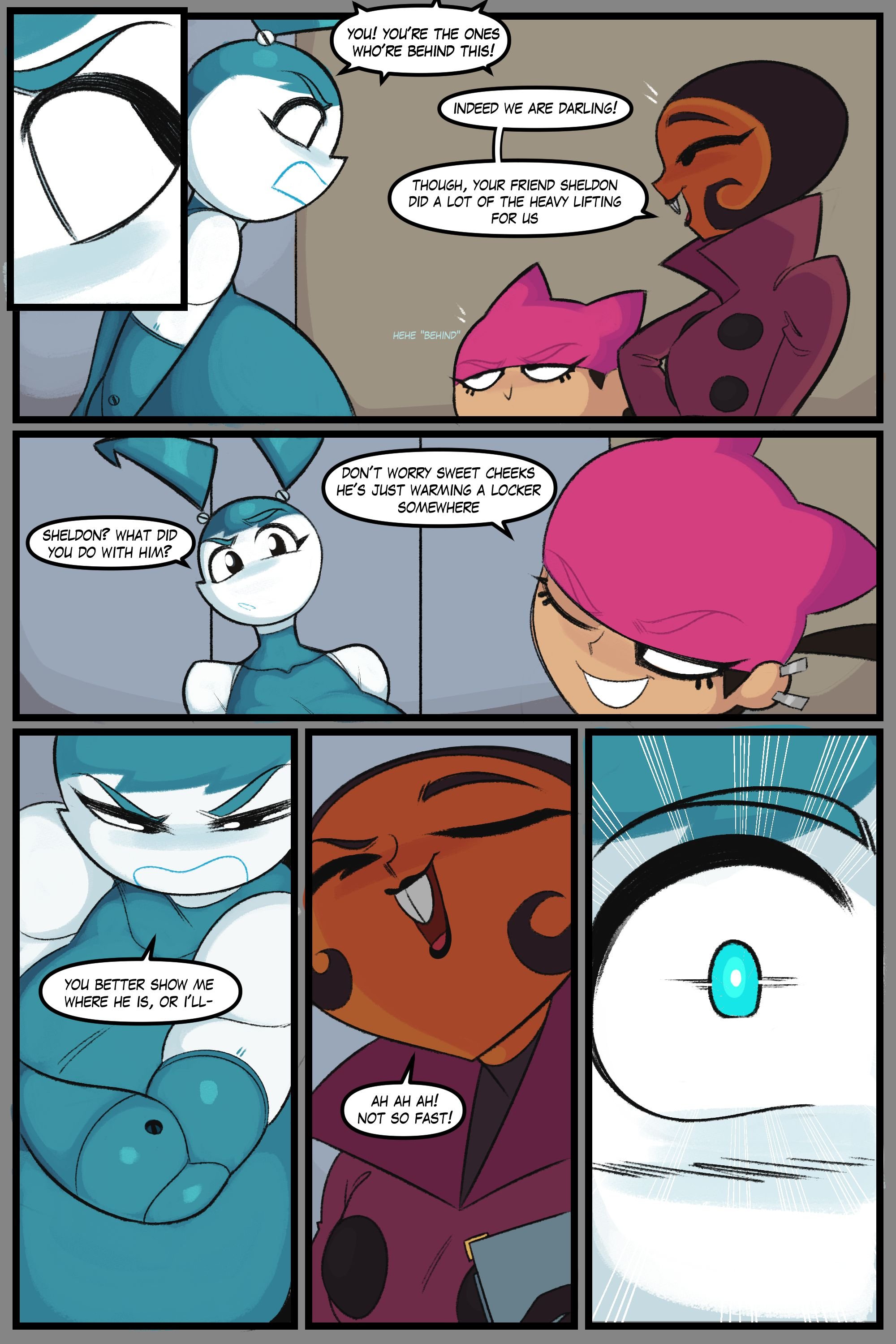 Hacked (My Life As A Teenage Robot) [Zetaskully] - Chapter 1 — Page 25
