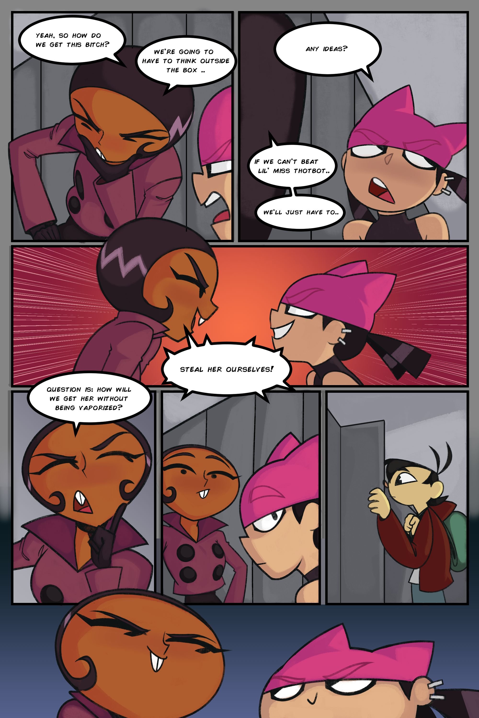Hacked (My Life As A Teenage Robot) [Zetaskully] - Chapter 1 — Page 5