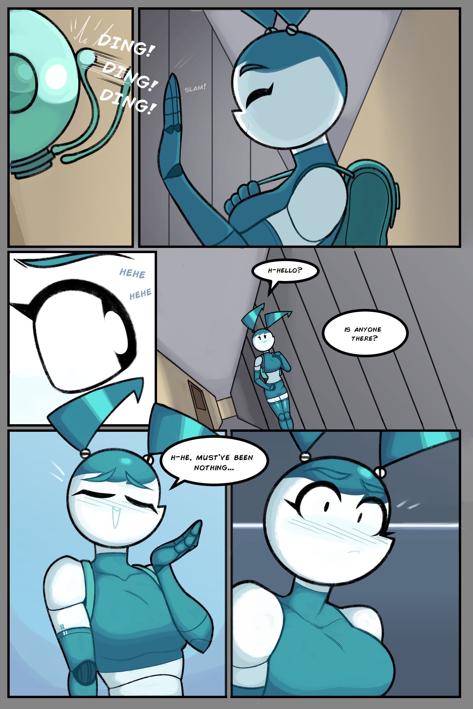 Hacked (My Life As A Teenage Robot) [Zetaskully] - Chapter 1 — Page 7