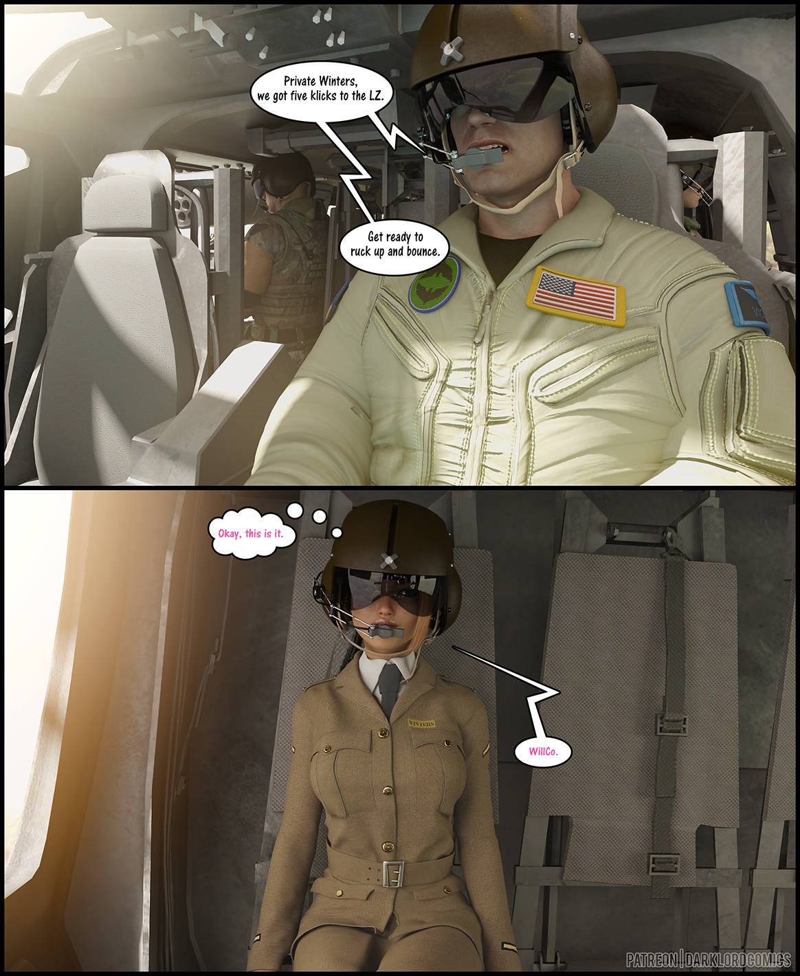 Together In The Army Now [DarkLord] - Chapter 1 — Page 5