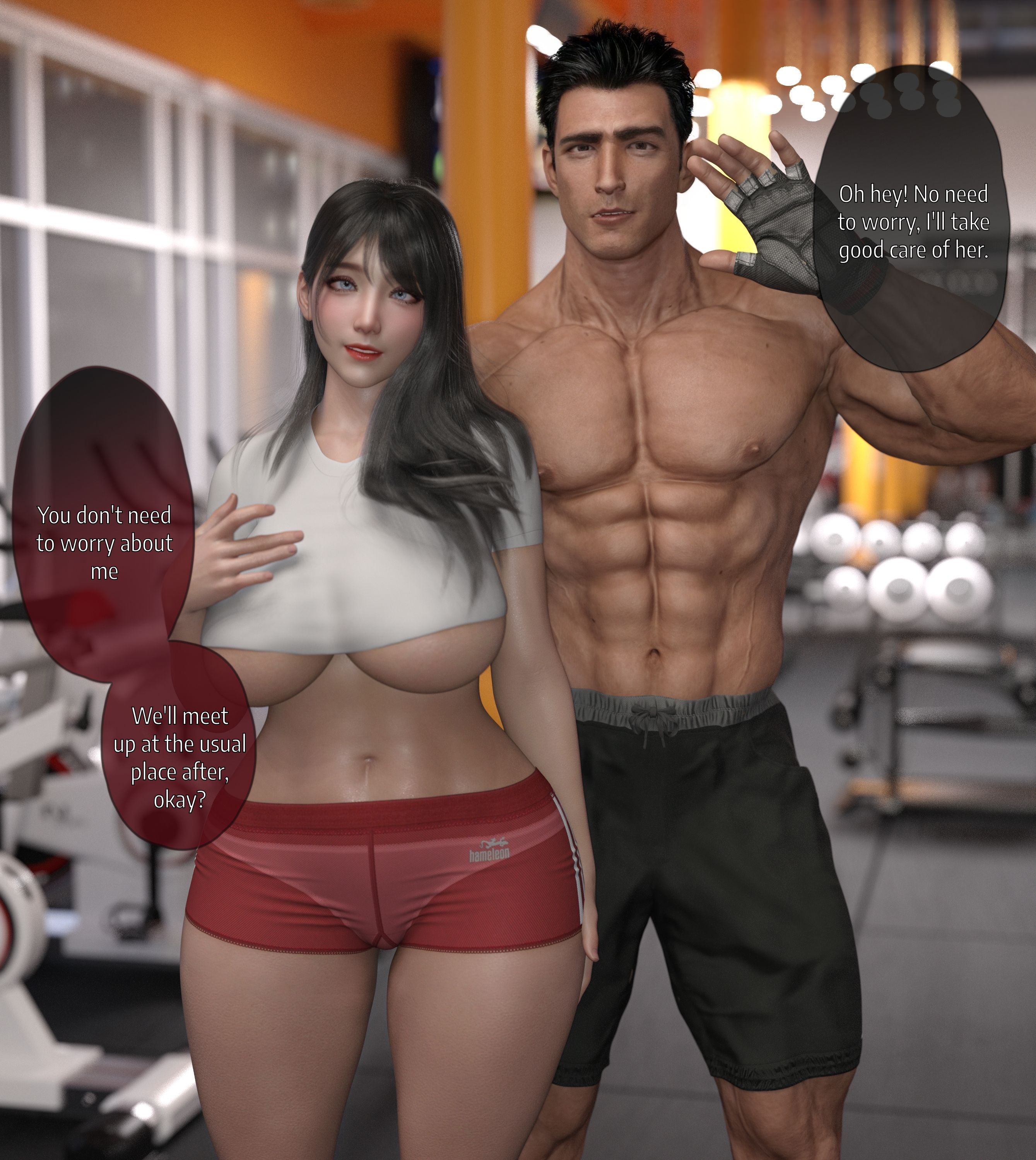 Nude Exercise [Queltza] - Chapter 1 — Page 4