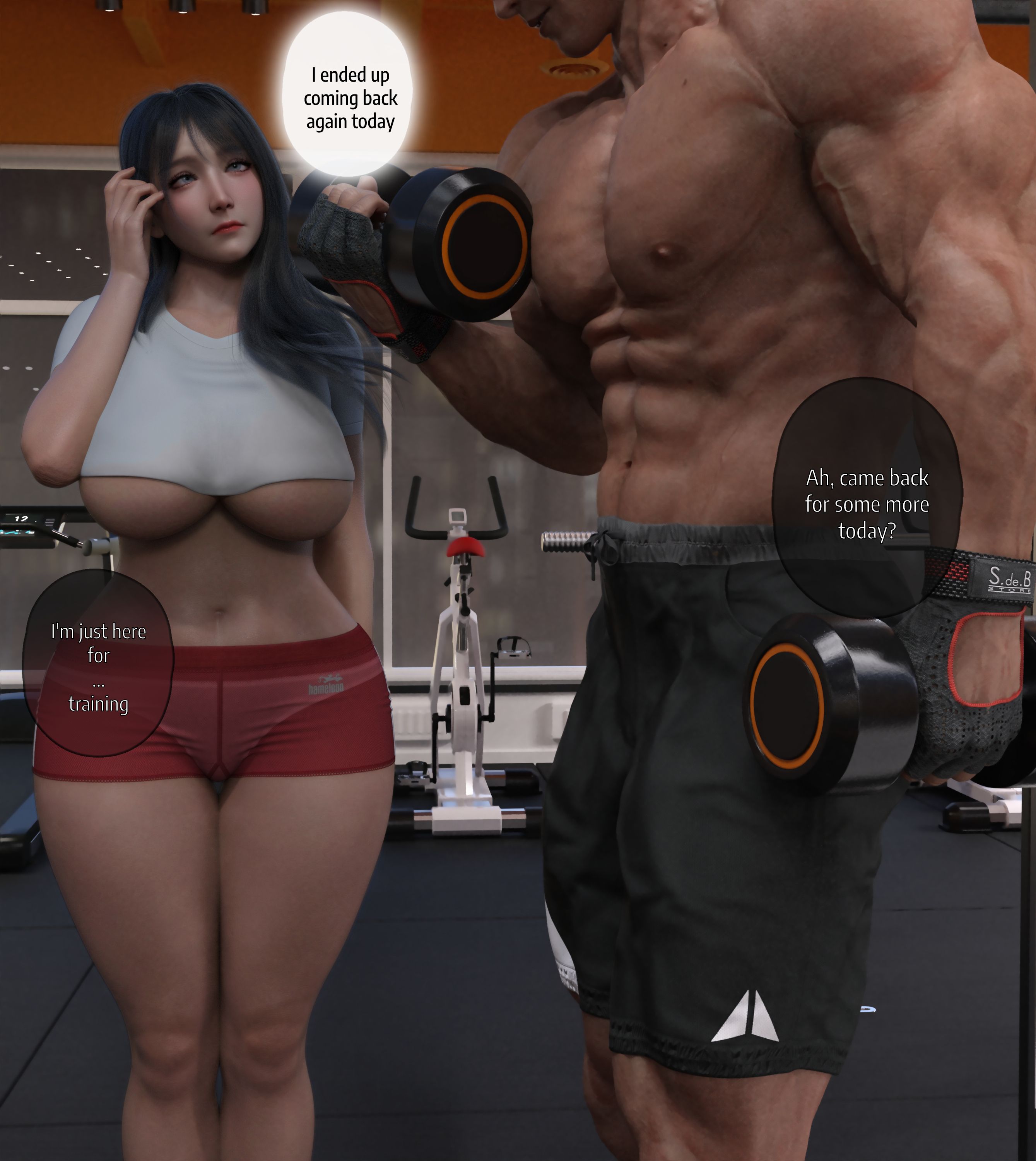 Nude Exercise [Queltza] - Chapter 1 — Page 78