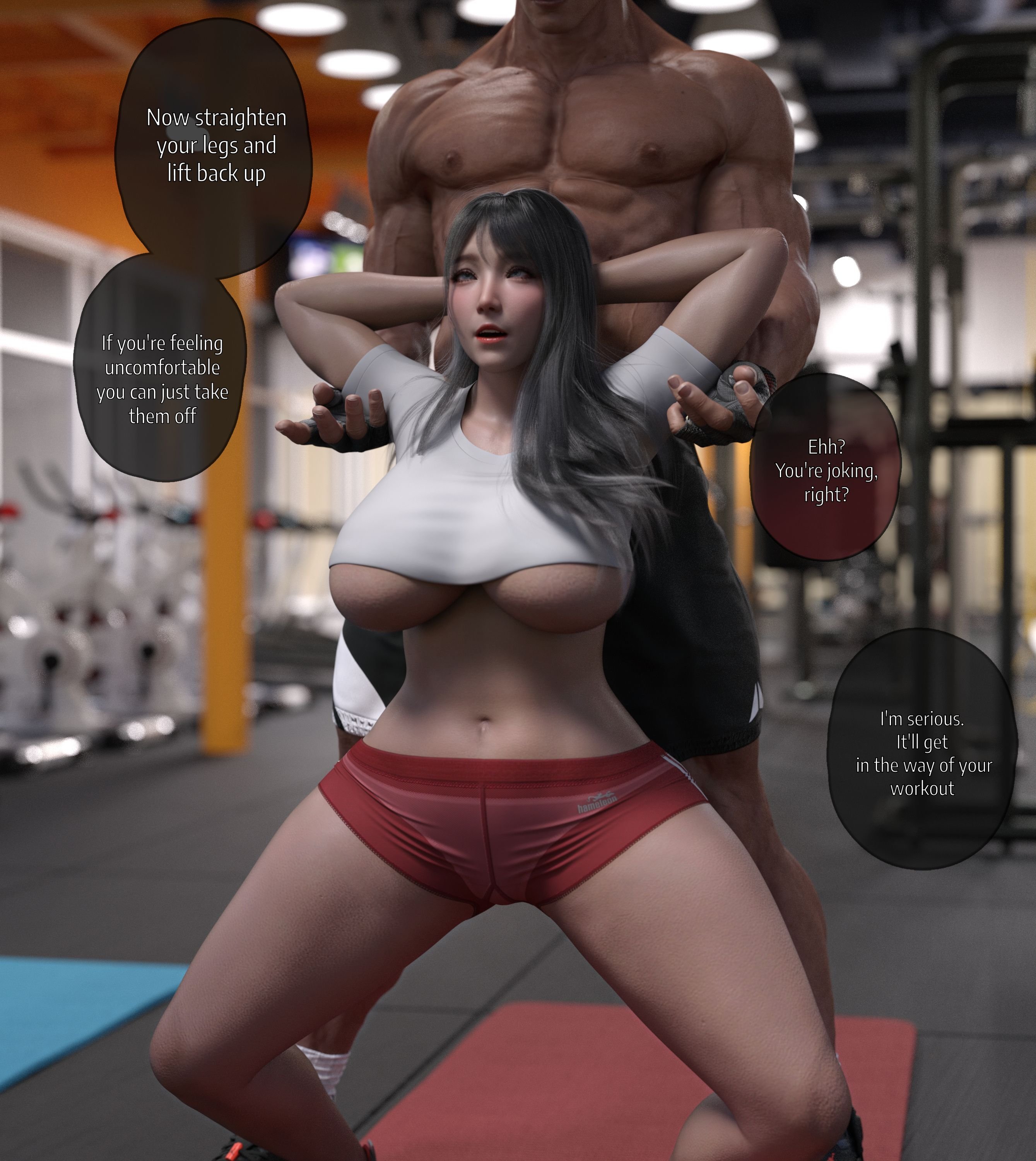 Nude Exercise [Queltza] - Chapter 1 — Page 8