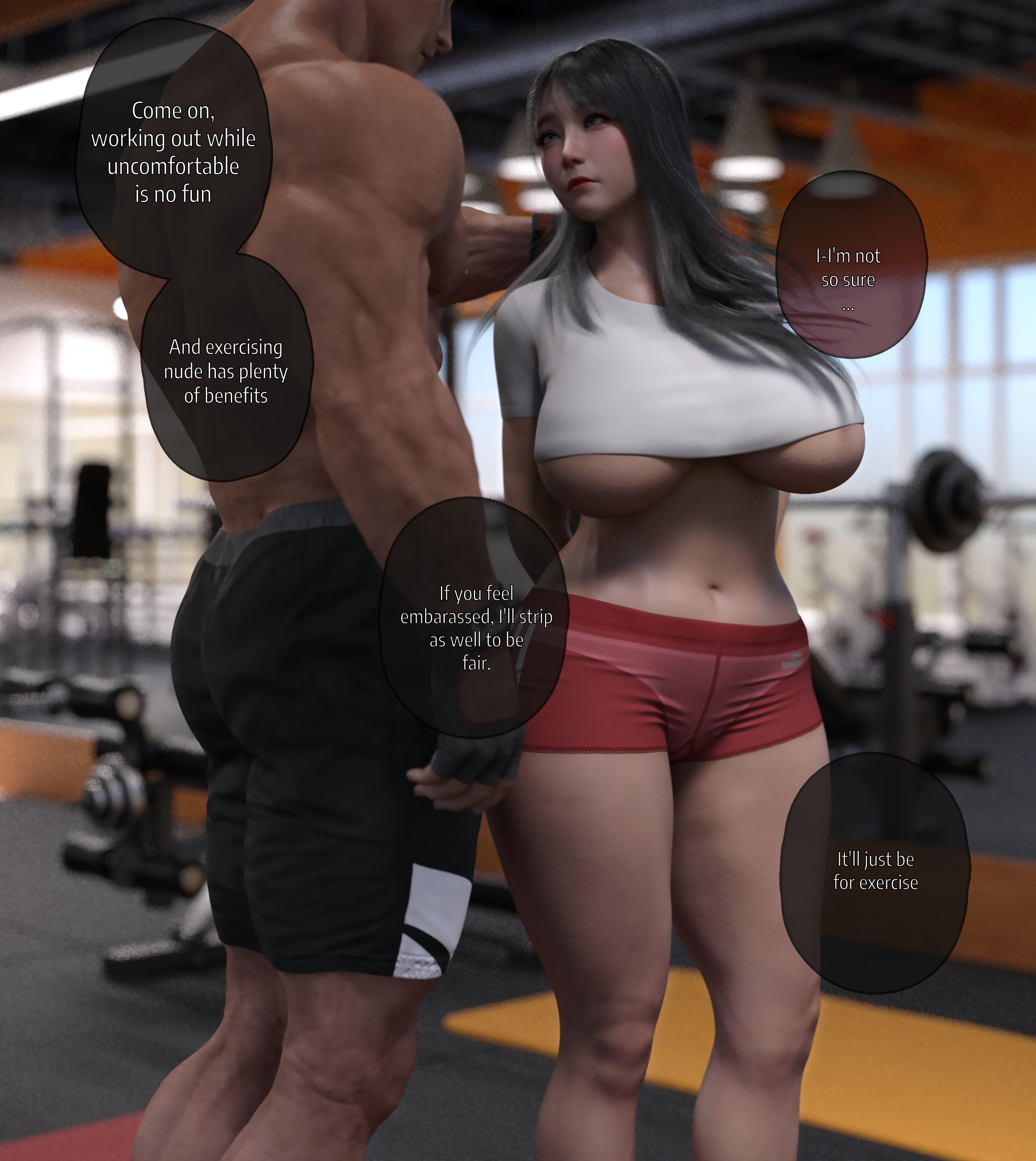 Nude Exercise [Queltza] - Chapter 1 — Page 9